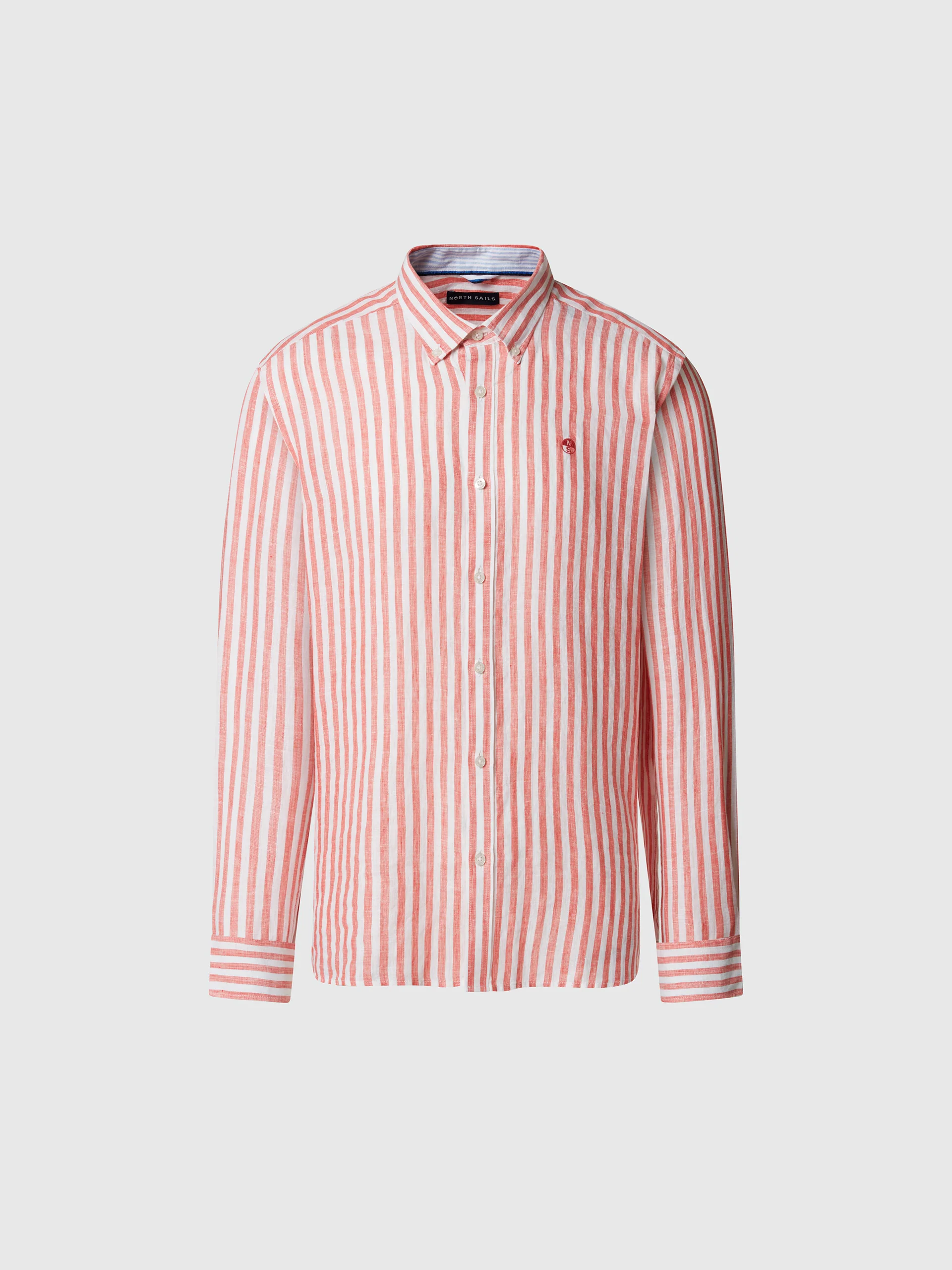 Bold striped linen shirt - Image 9