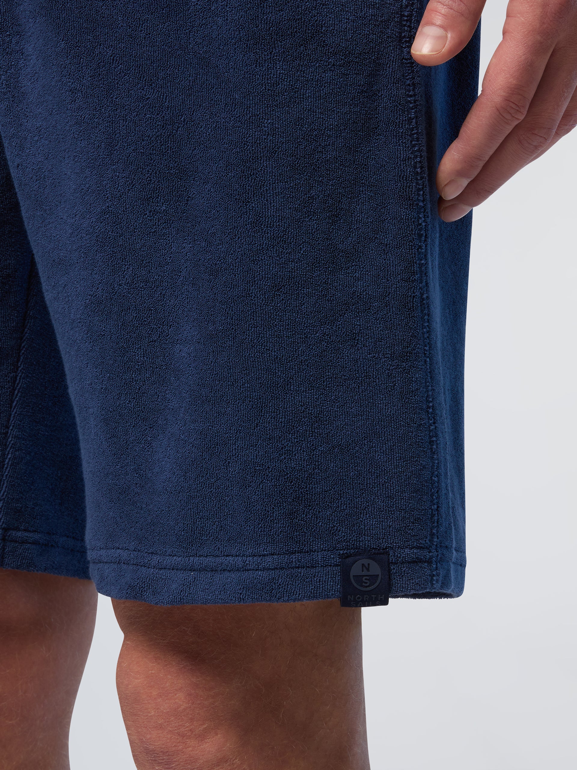 Terry towelling sweat shorts - Image 5