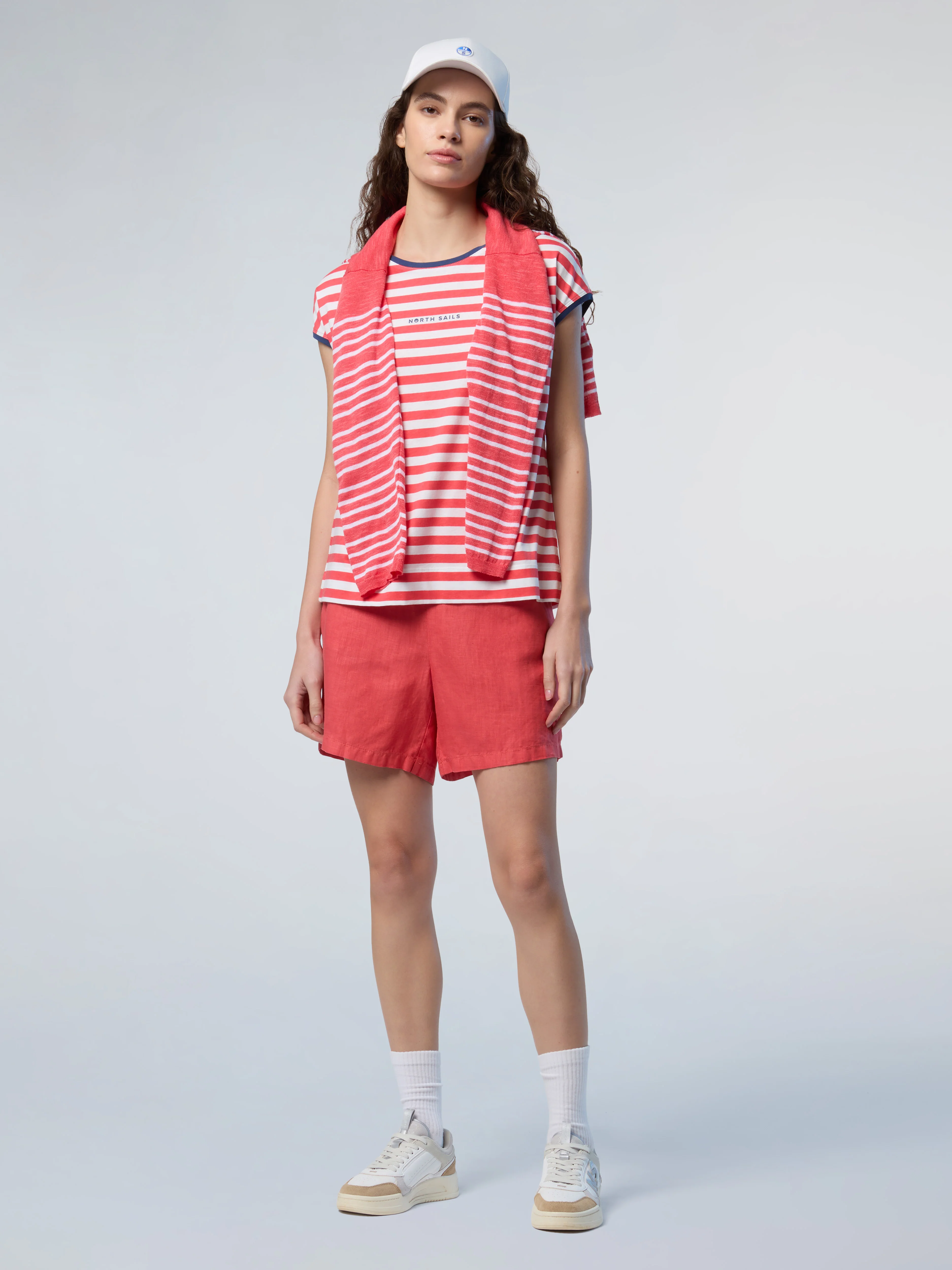 Wide-leg linen shorts - Image 6