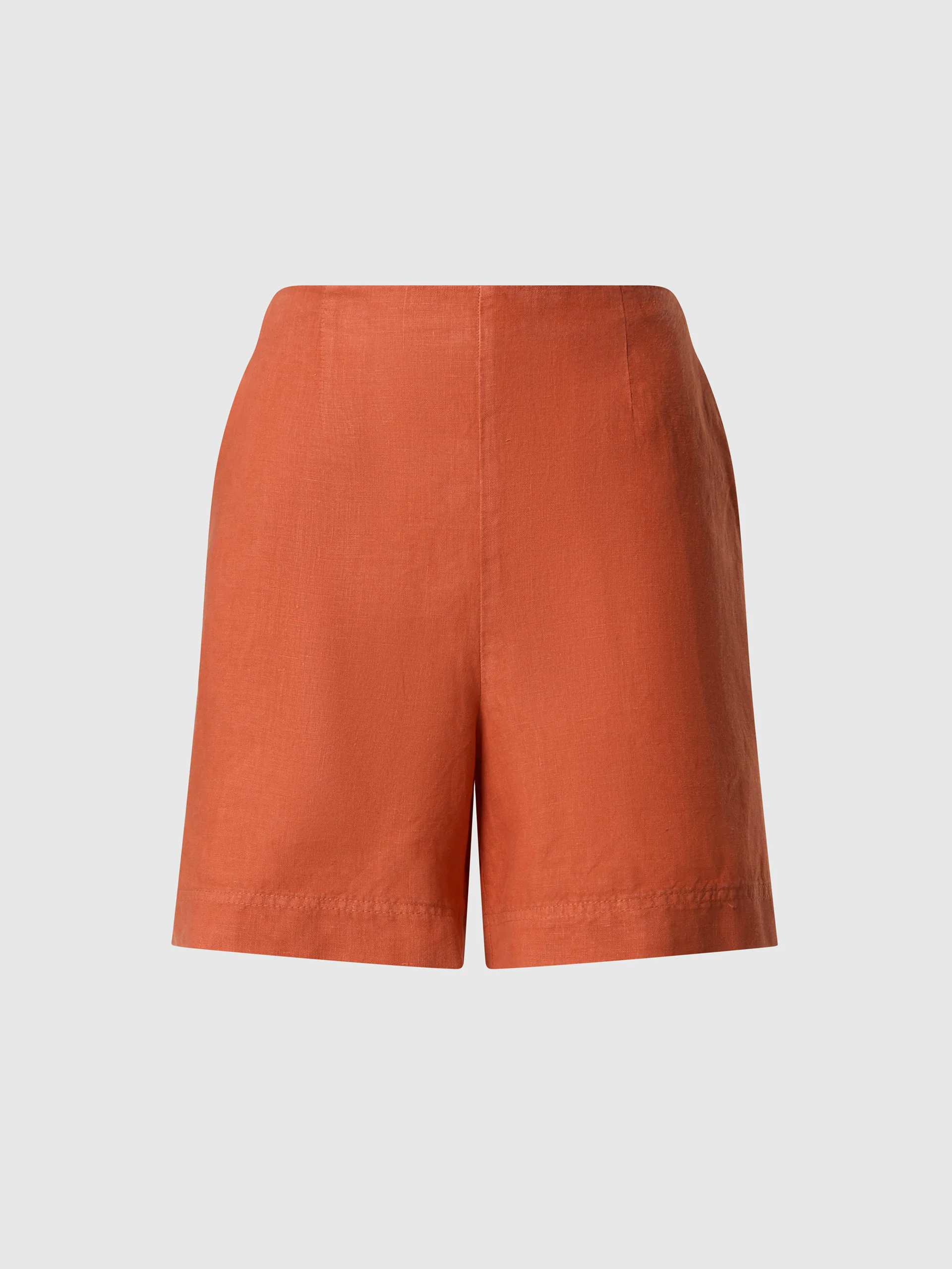 Linen paperbag waist shorts - Image 13