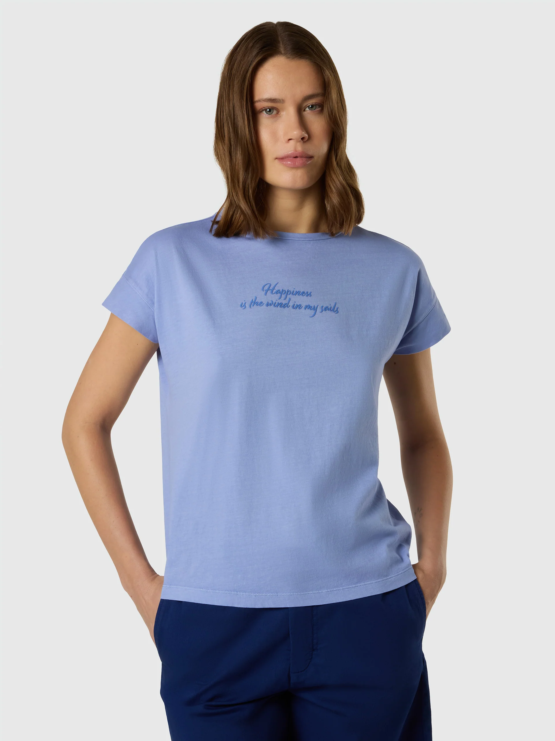 T-shirt with slogan print - Image 15