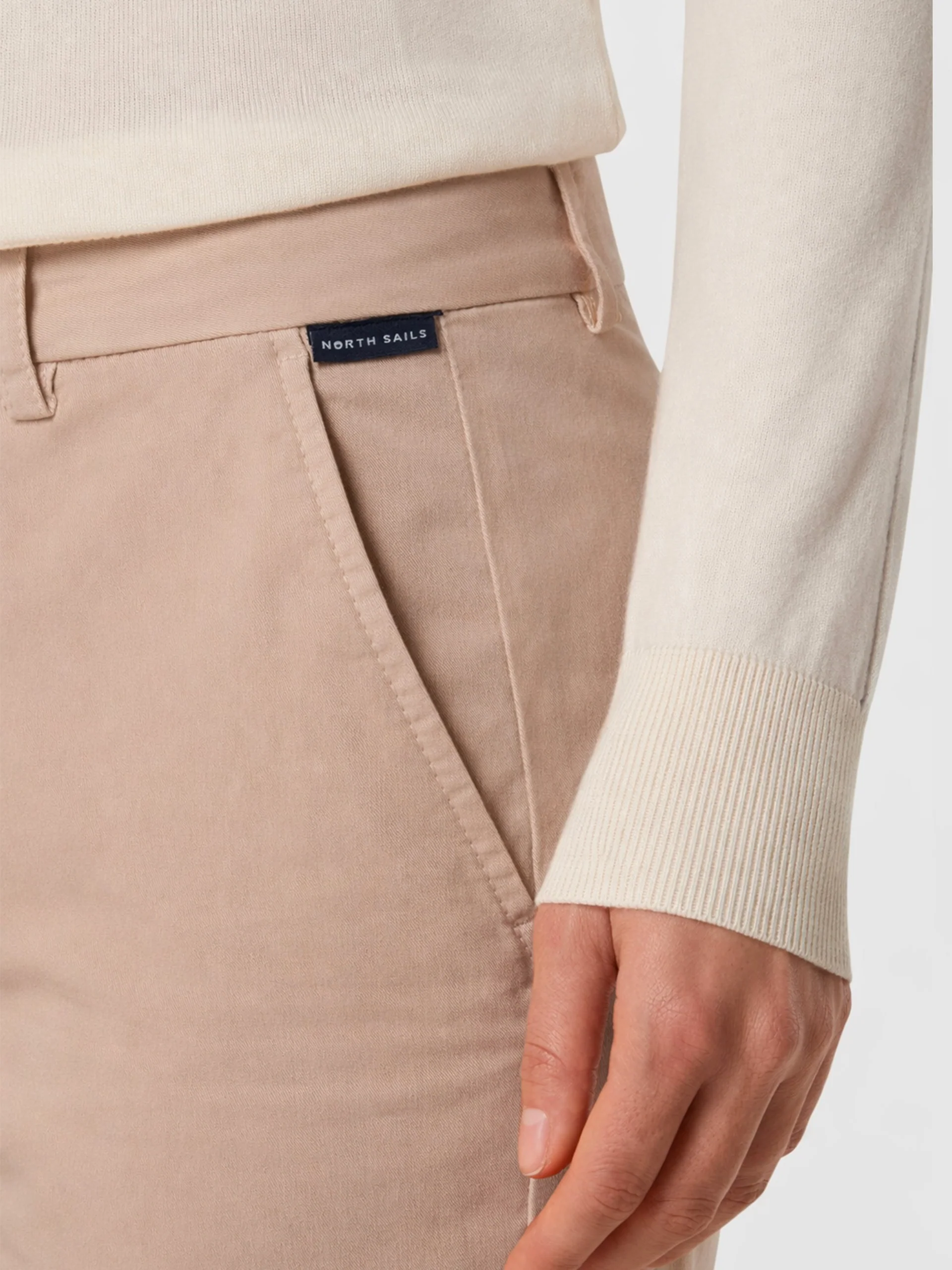 Stretch gabardine chinos - Image 12