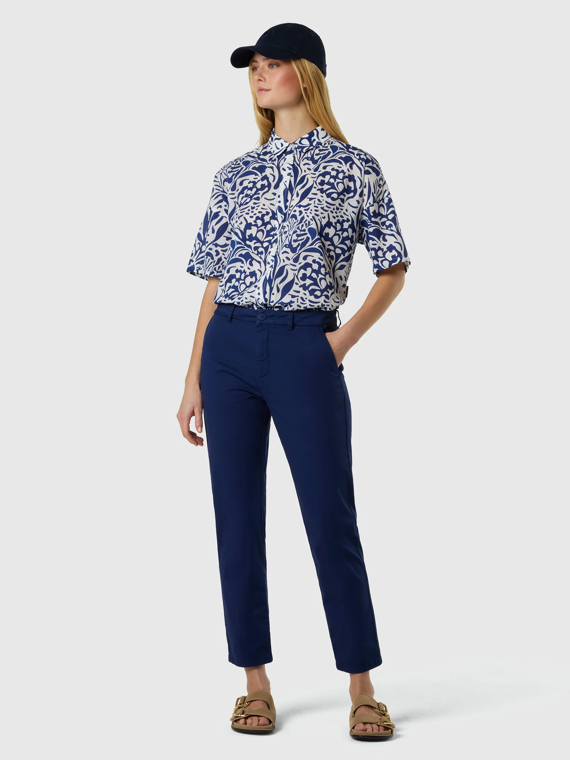 Stretch gabardine chinos - Image 8