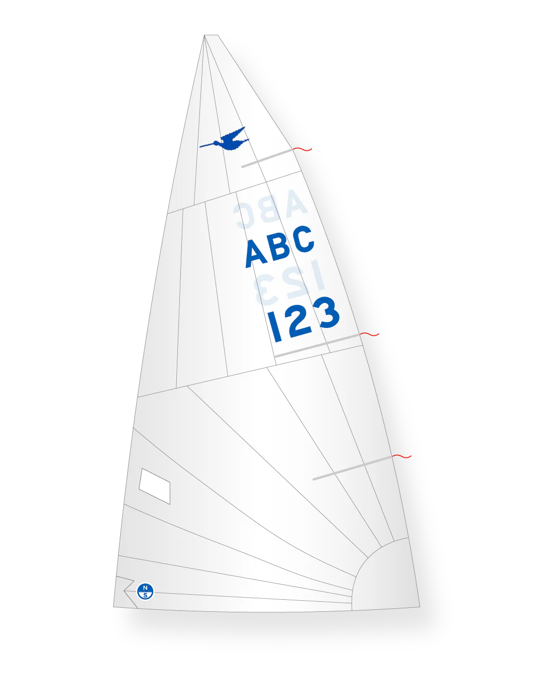 SNIPE CB-2 MAINSAIL