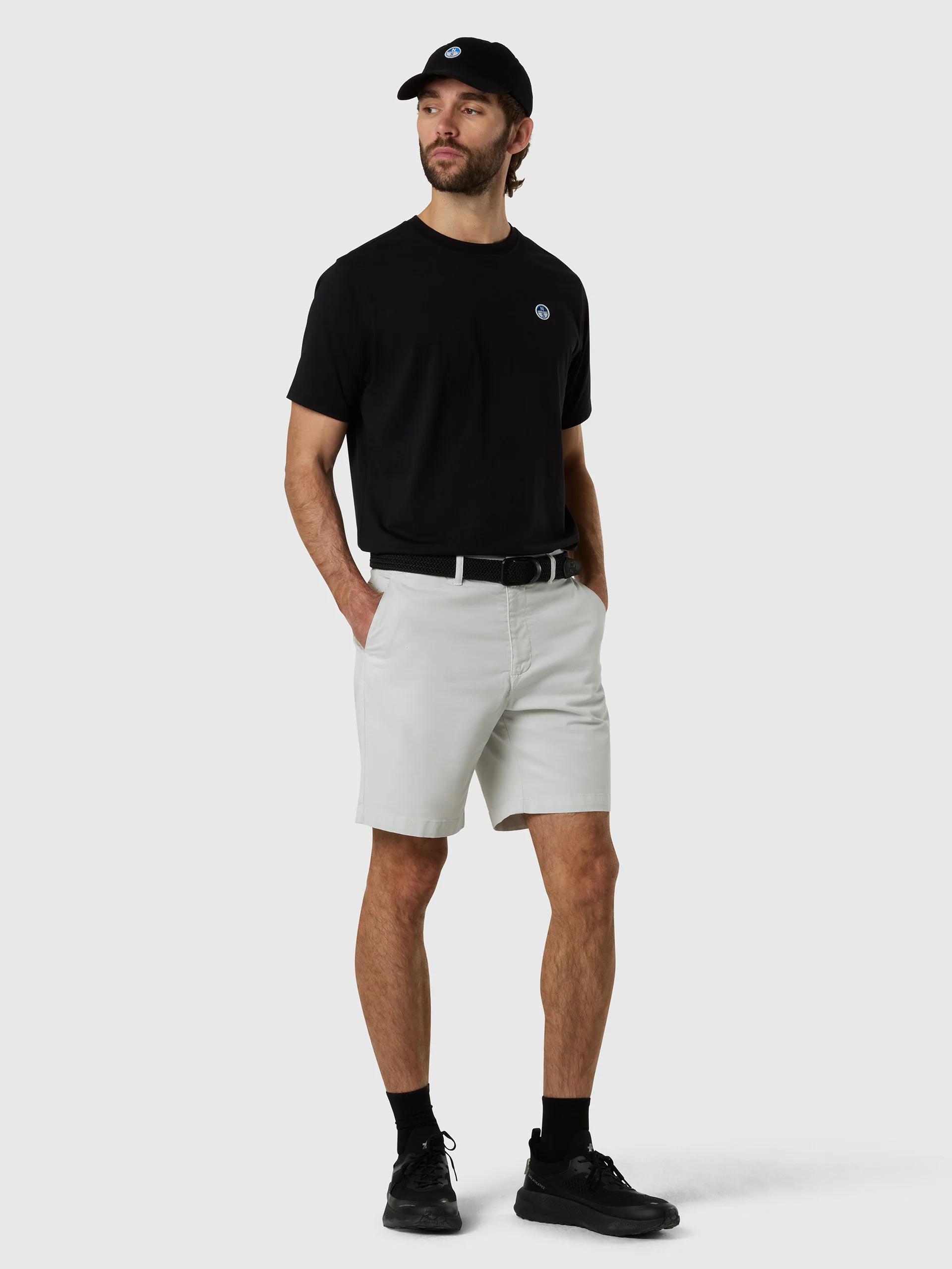 Stretch gabardine chino shorts - Image 6