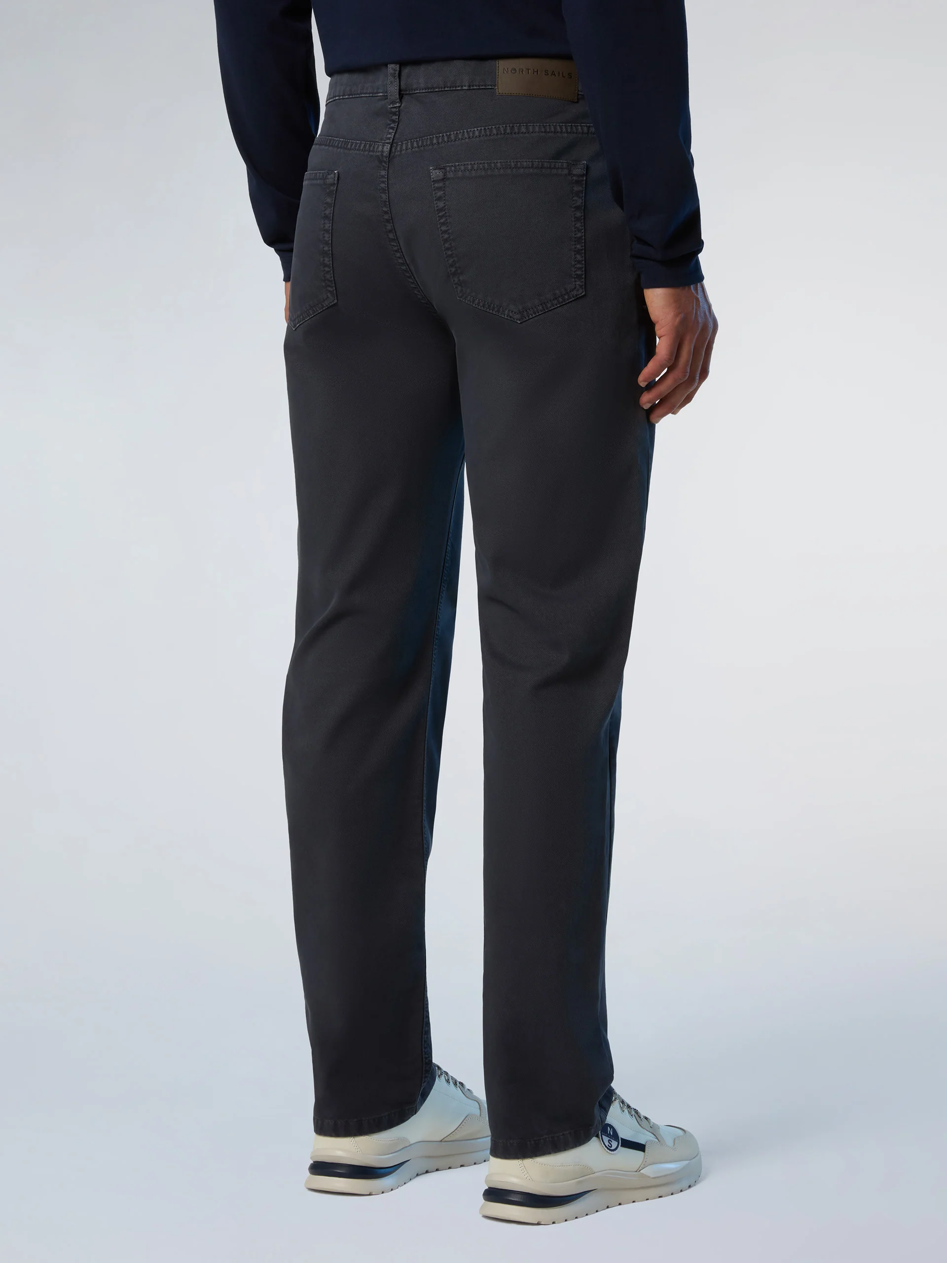 Broken twill 5-pocket pants - Image 15