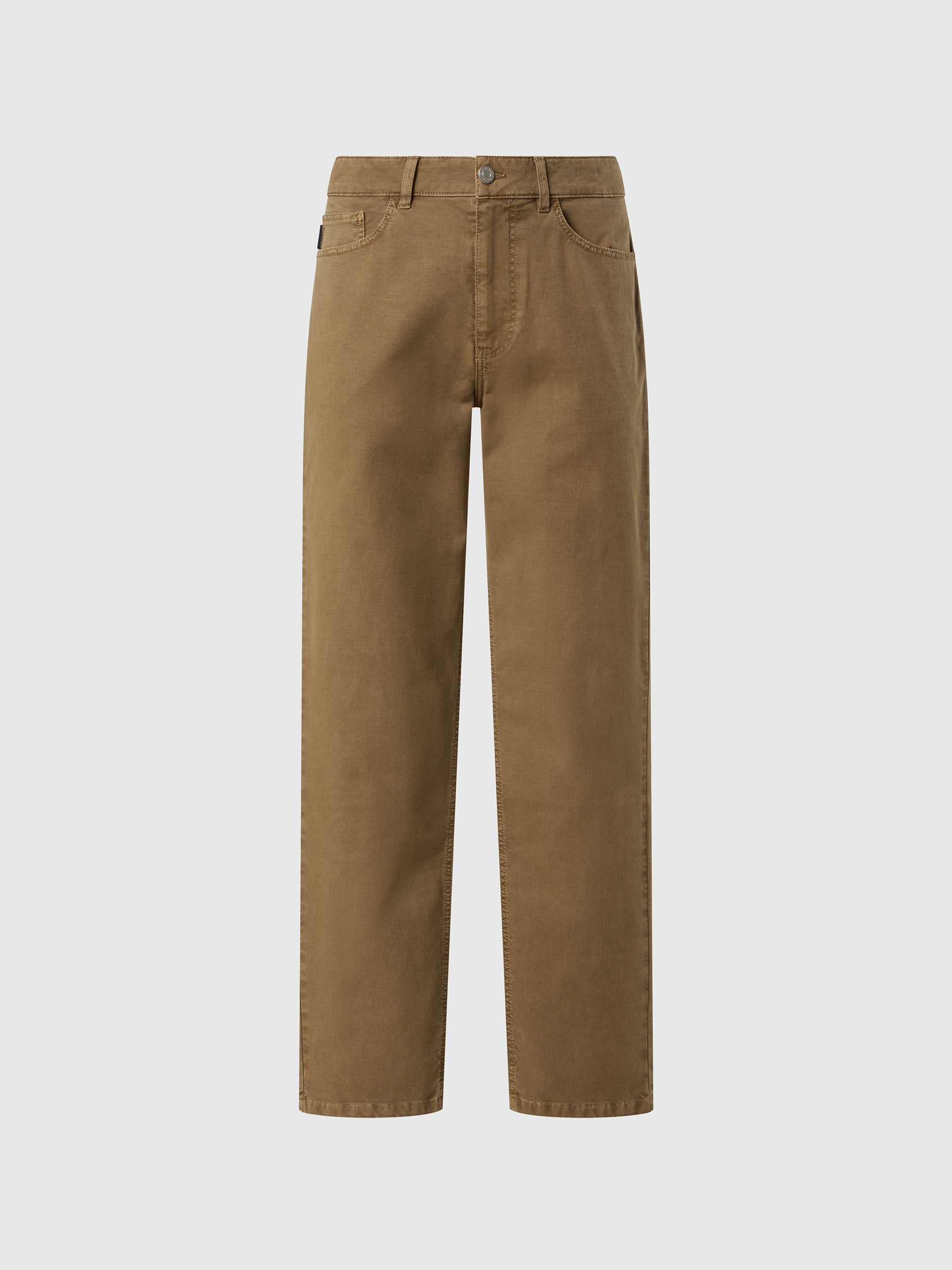 Broken twill 5-pocket pants - Image 3