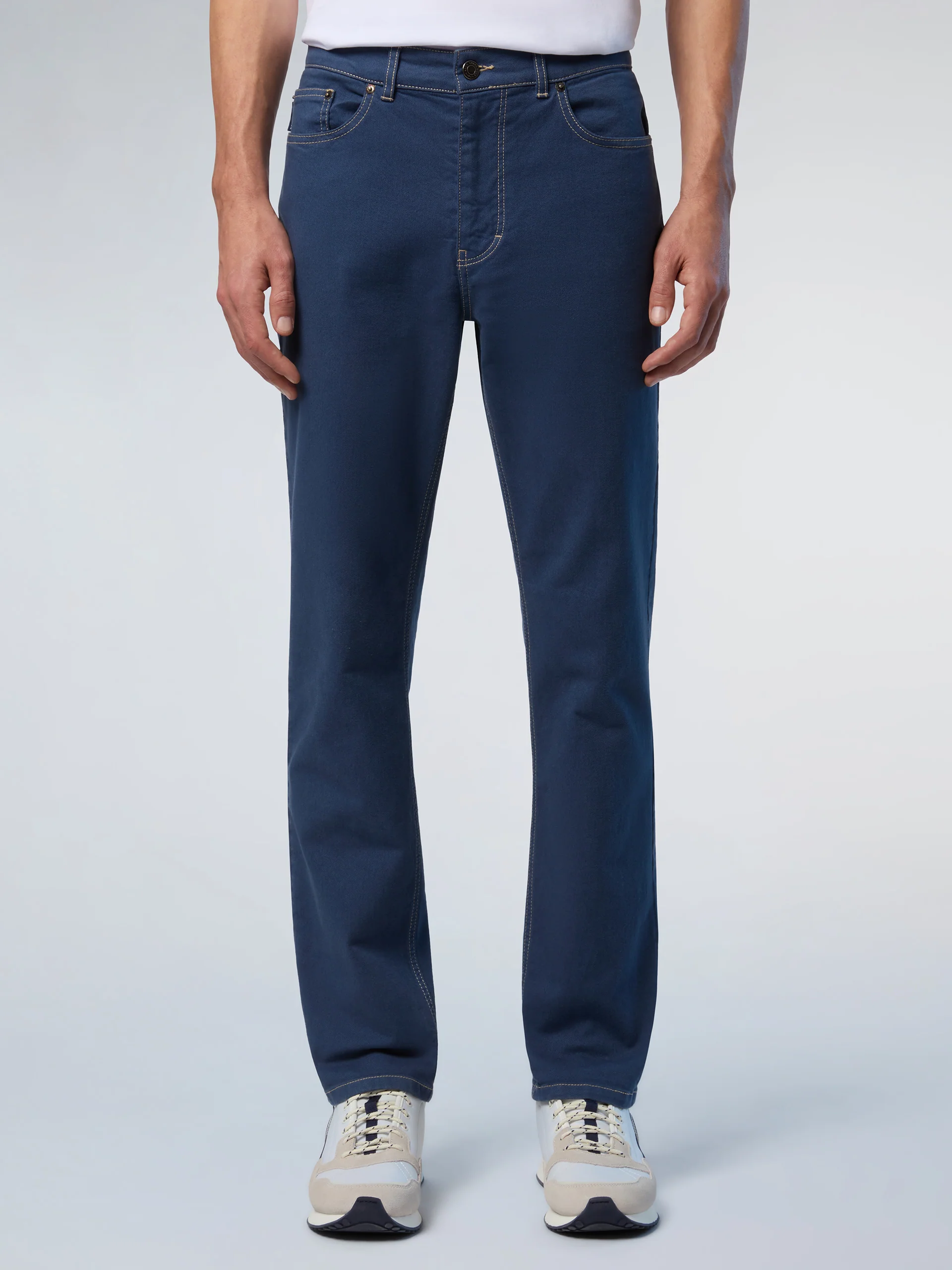 Bull denim 5-pocket pants