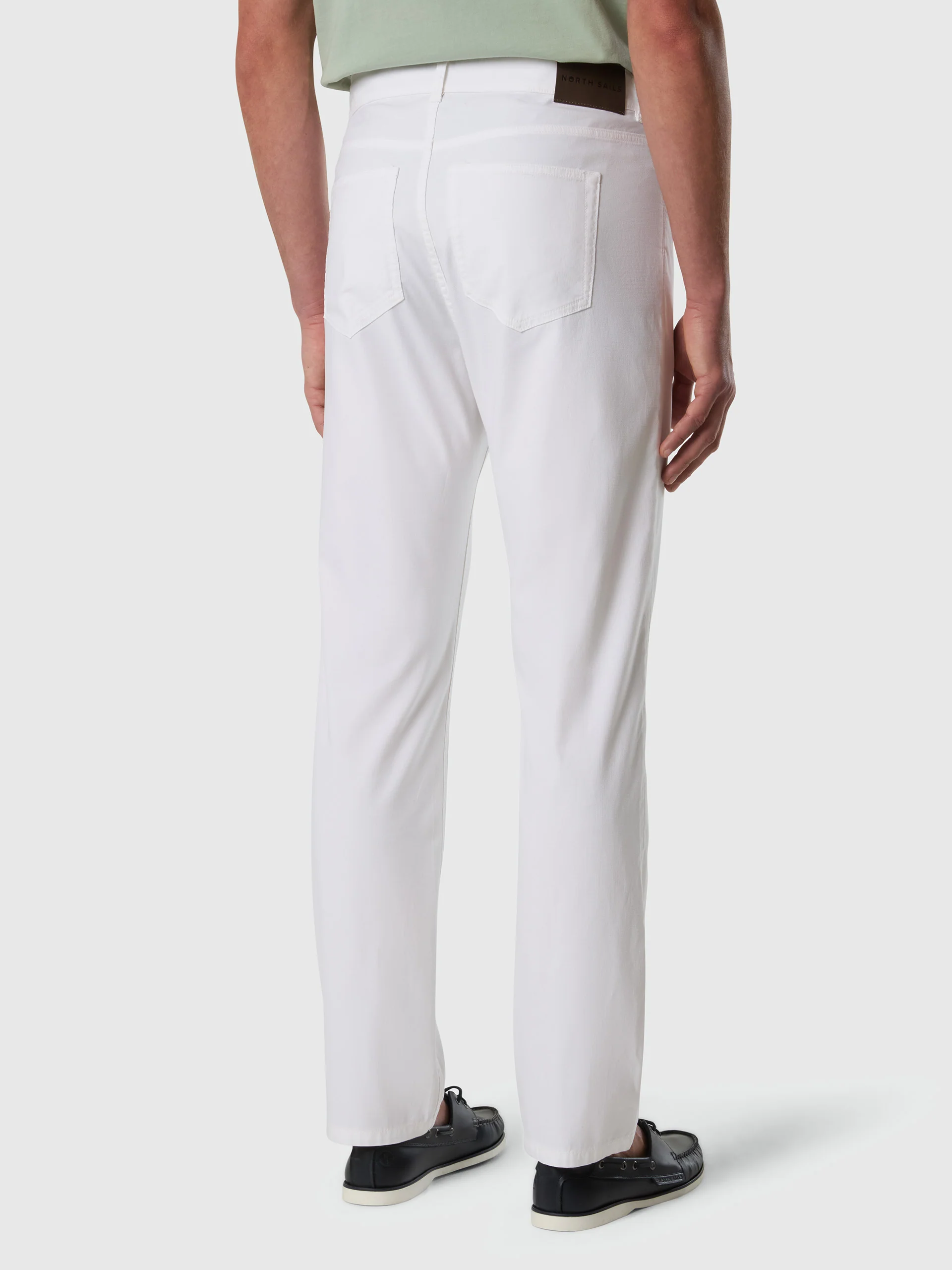 Stretch dobby 5-pocket pants - Image 4