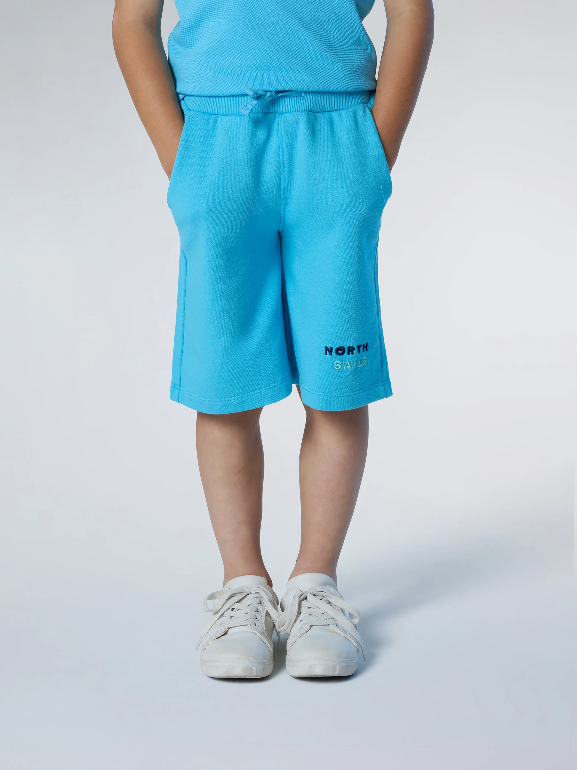 Sweat shorts with embroidery - Image 6