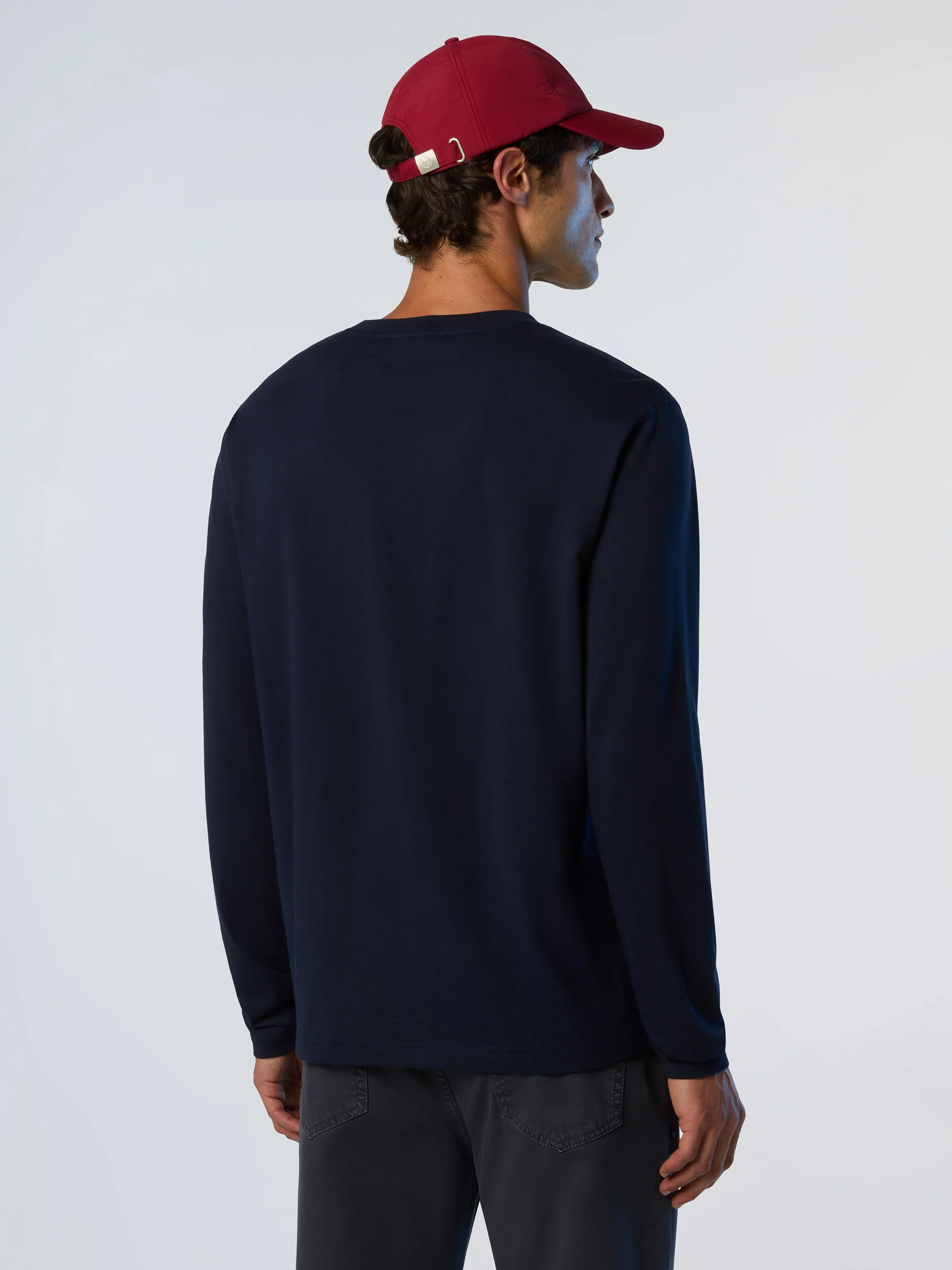 Long-sleeved T-shirt with maxi print - Image 6