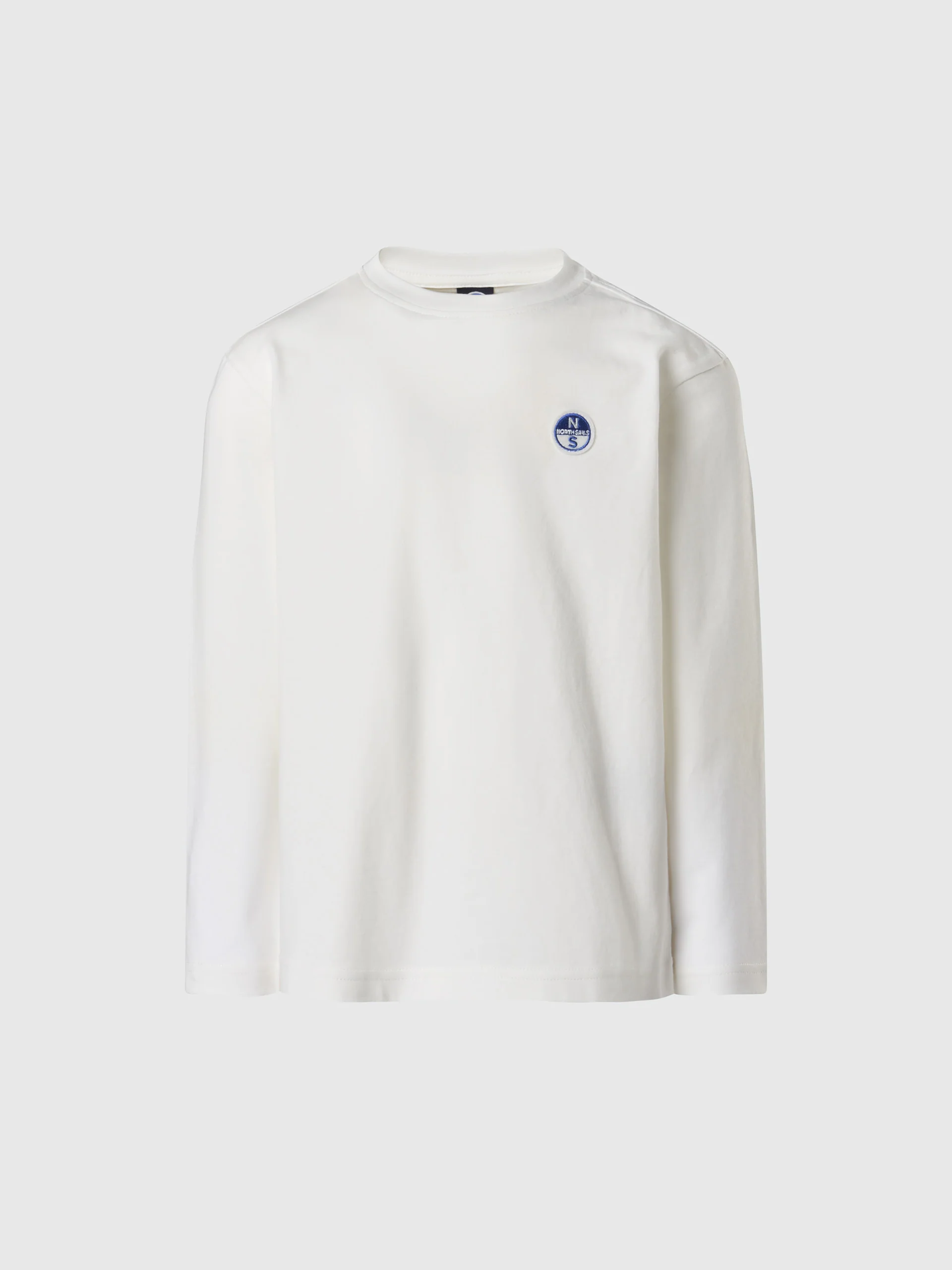 Long-sleeved T-shirt with logo patch - Image 3