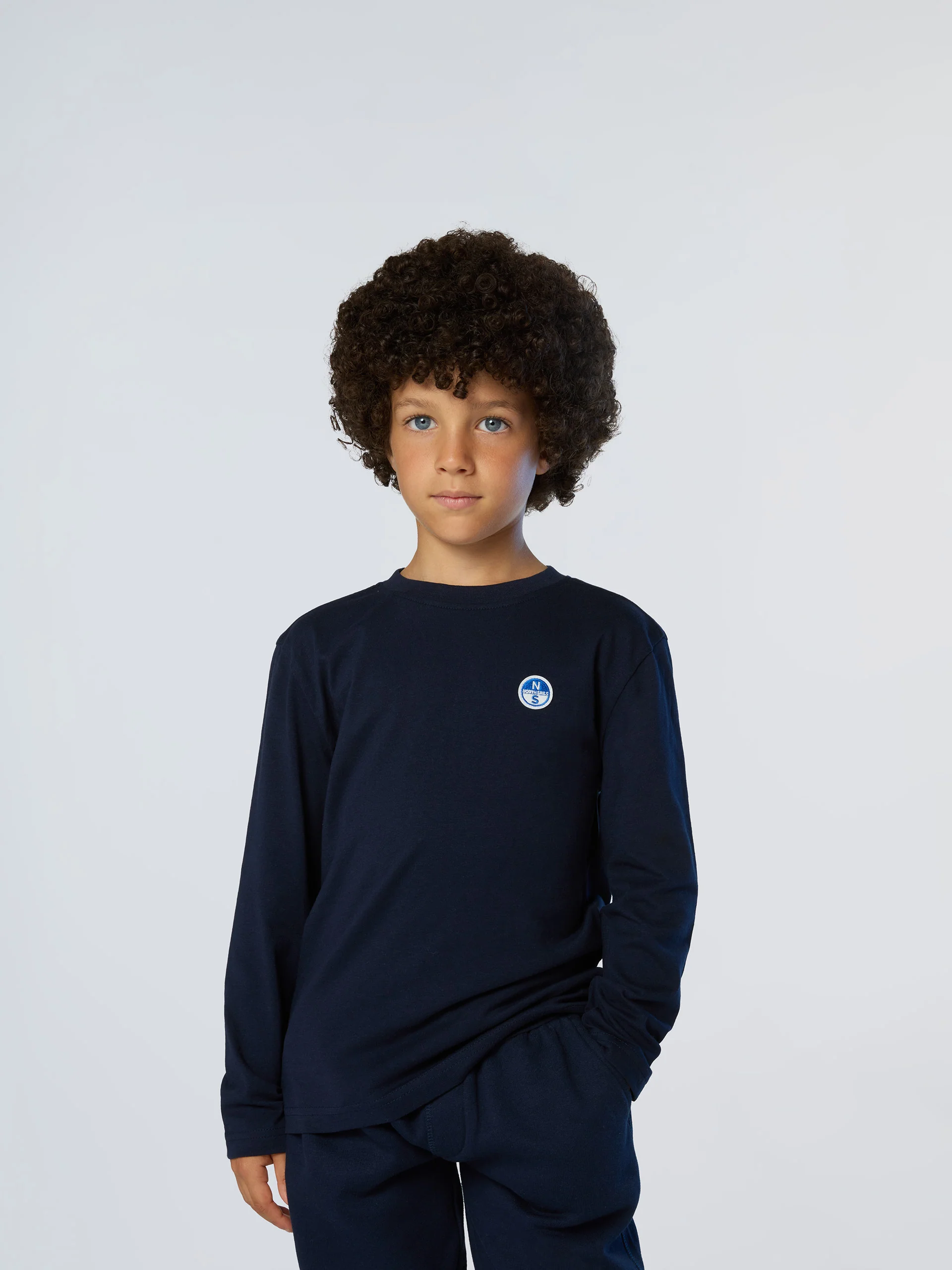 Long-sleeved T-shirt with logo patch - Image 7