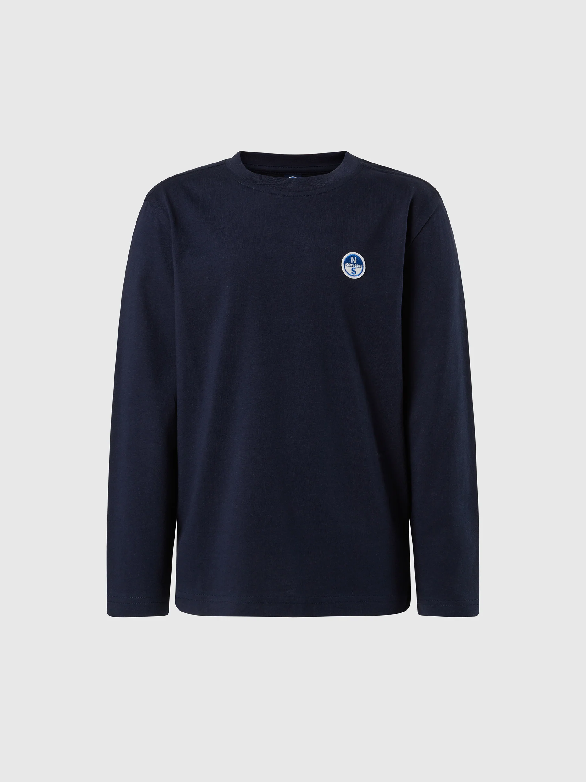 Long-sleeved T-shirt with logo patch - Image 9