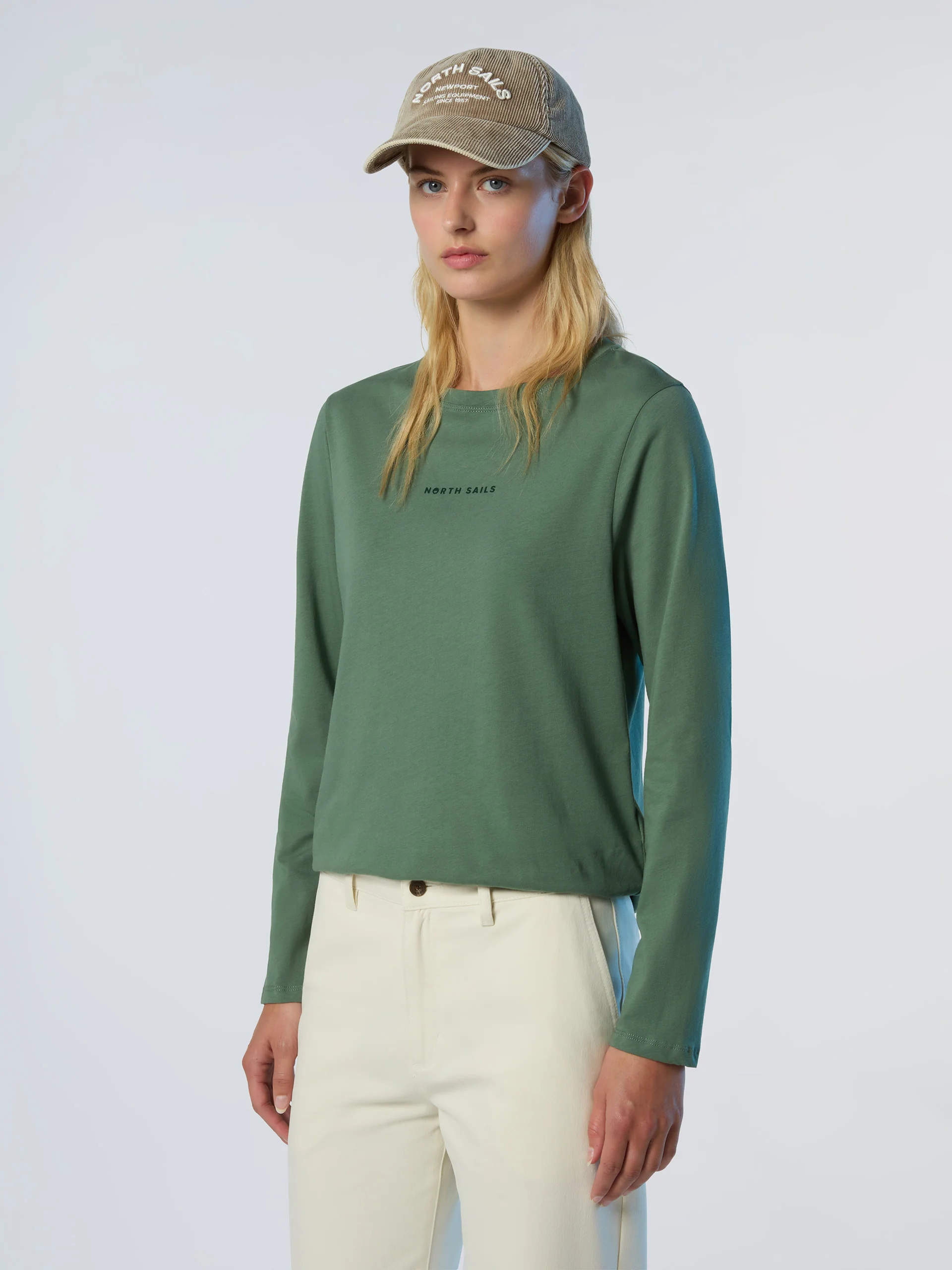 Long-sleeved T-shirt with raised logo - Image 14