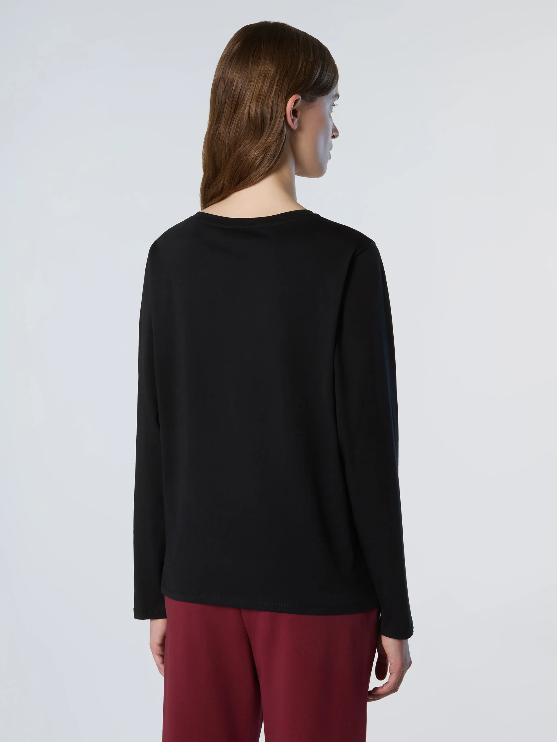 Long-sleeved T-shirt with raised logo - Image 22