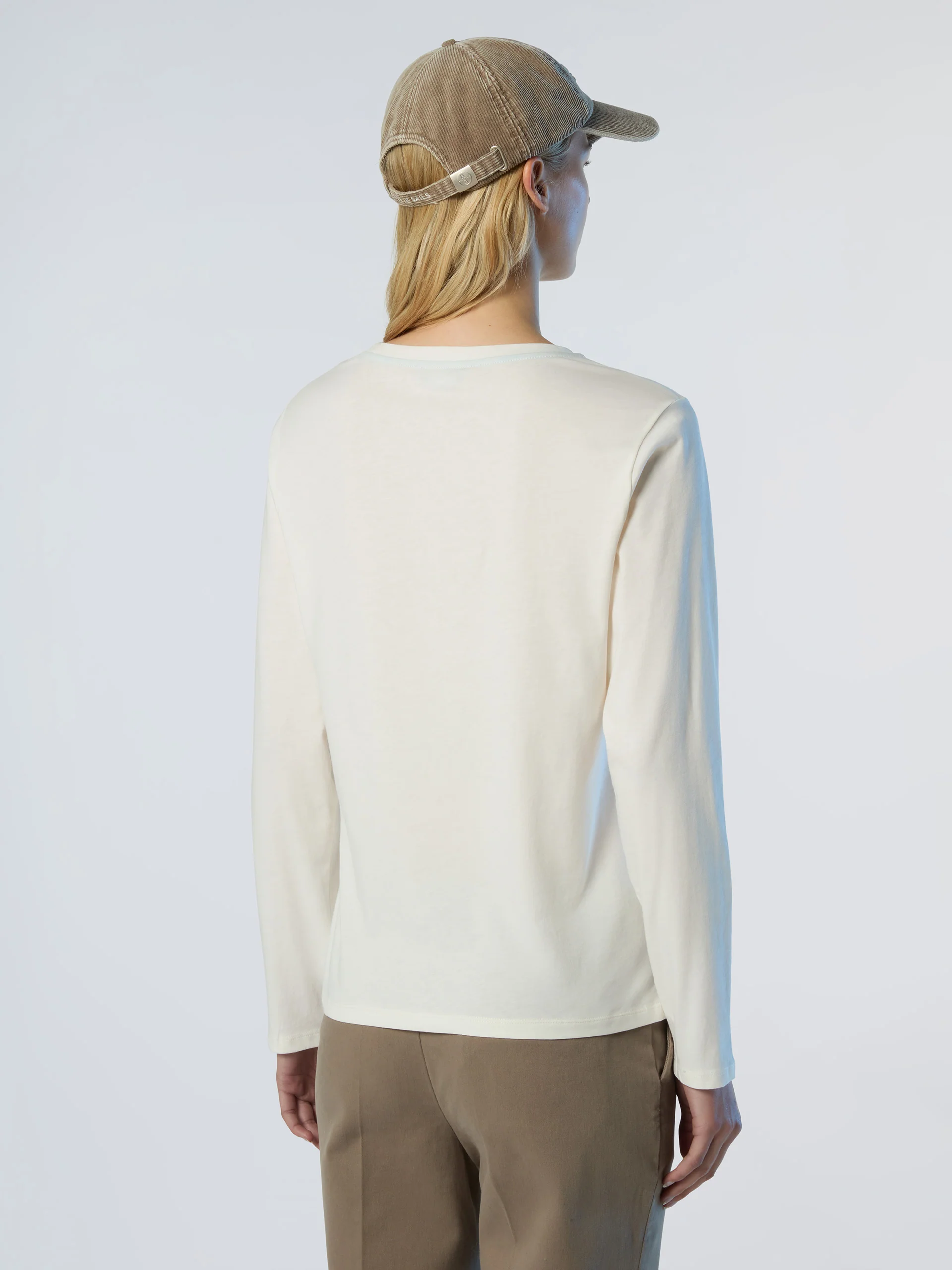Long-sleeved T-shirt with raised logo - Image 4