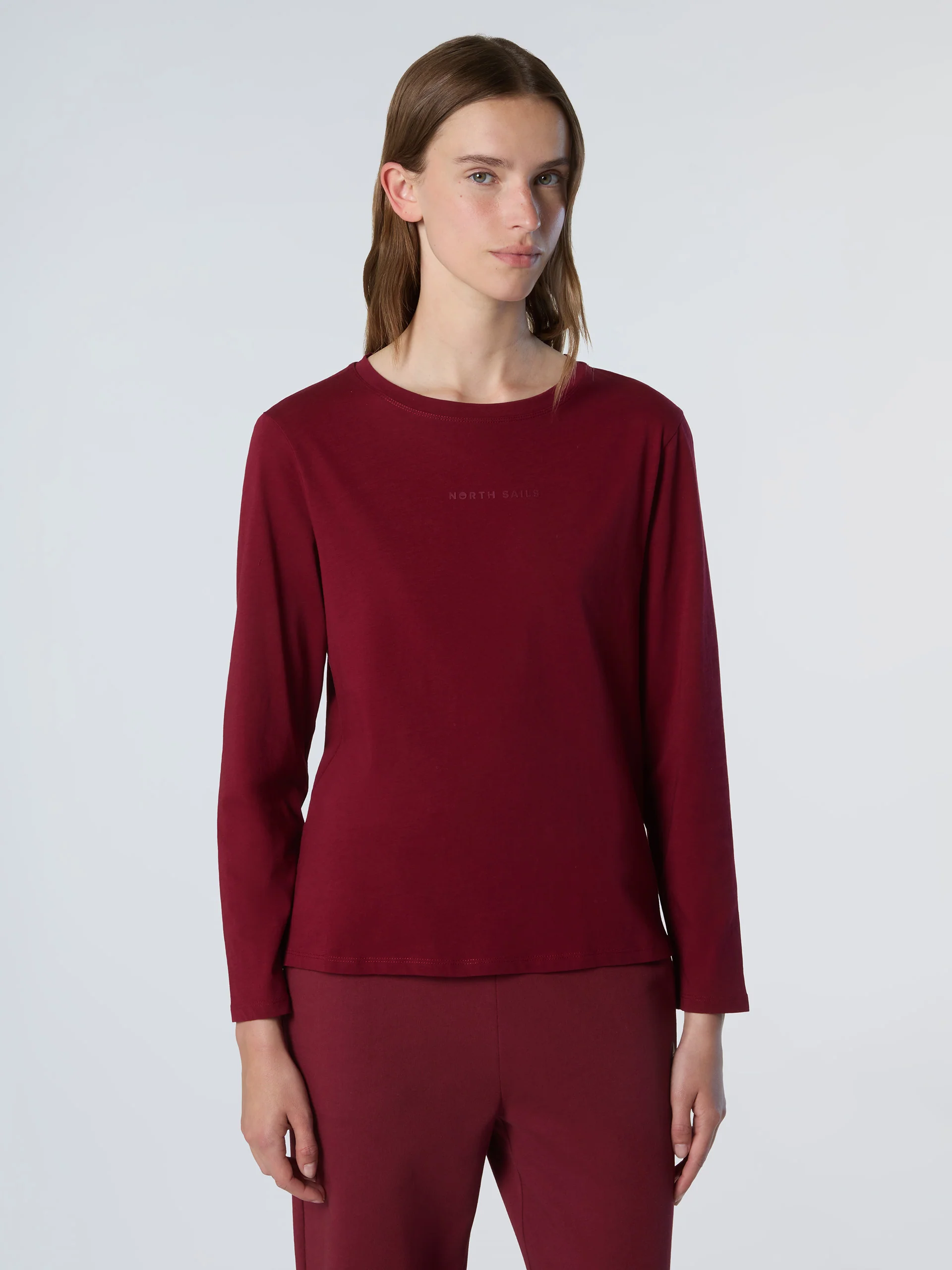 Long-sleeved T-shirt with raised logo - Image 7
