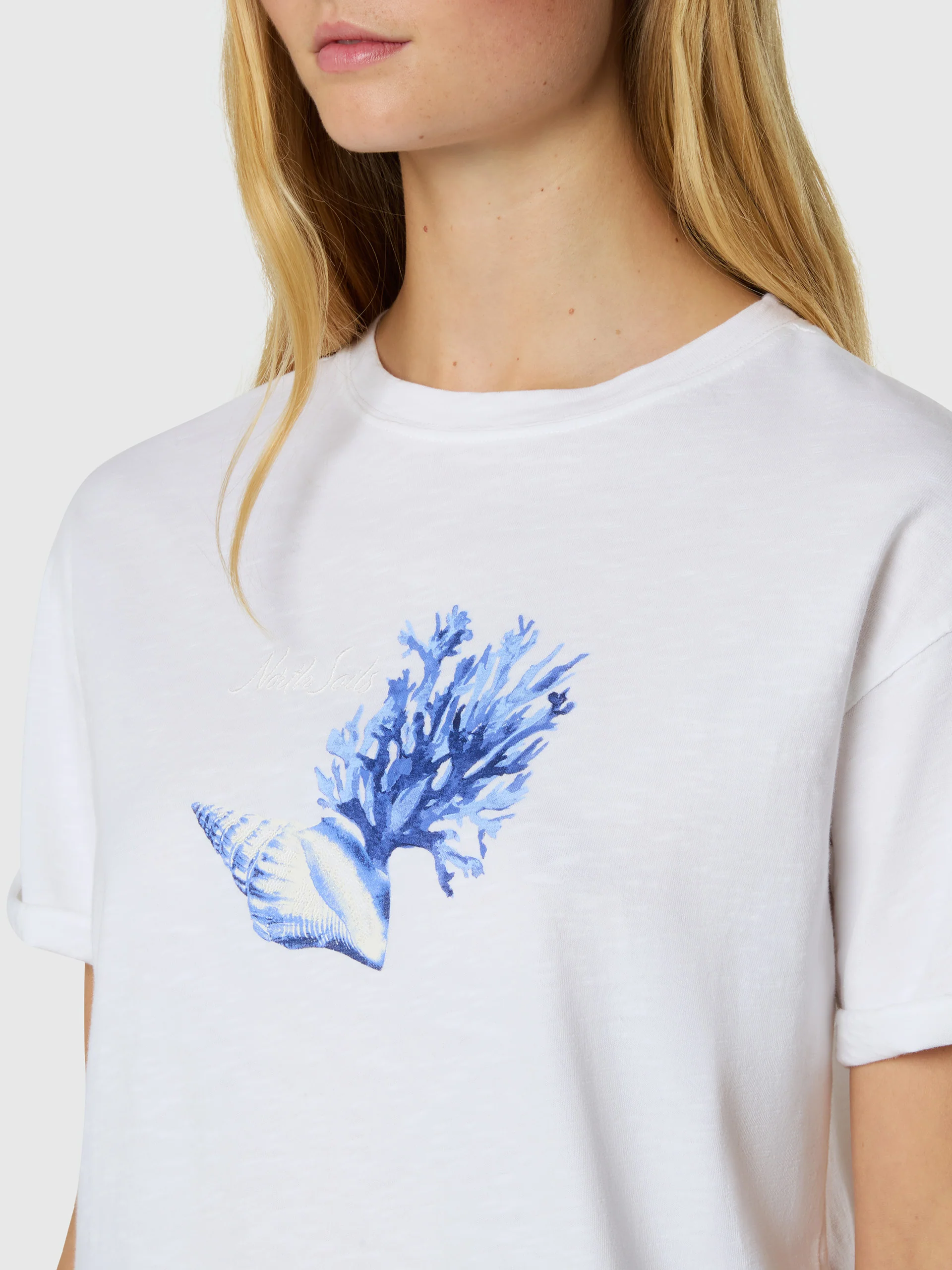 T-shirt with shell print - Image 6