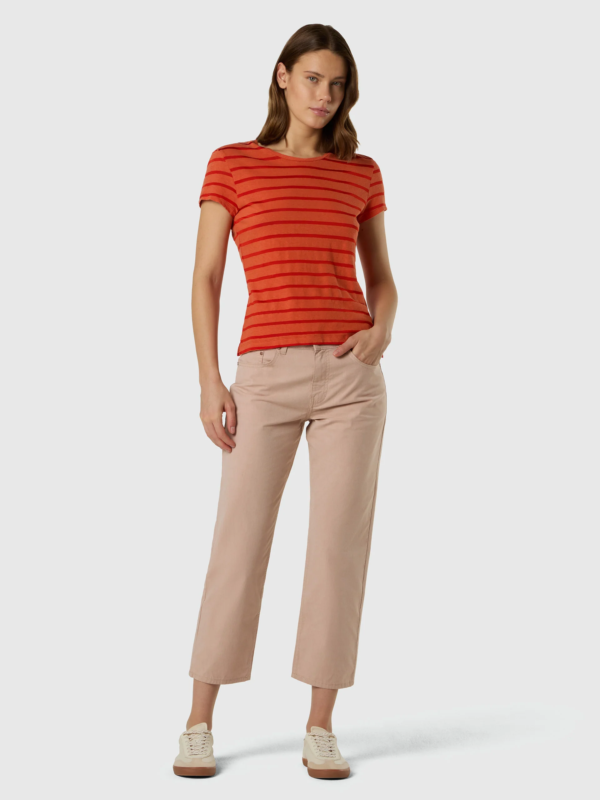 Striped slub T-shirt - Image 11