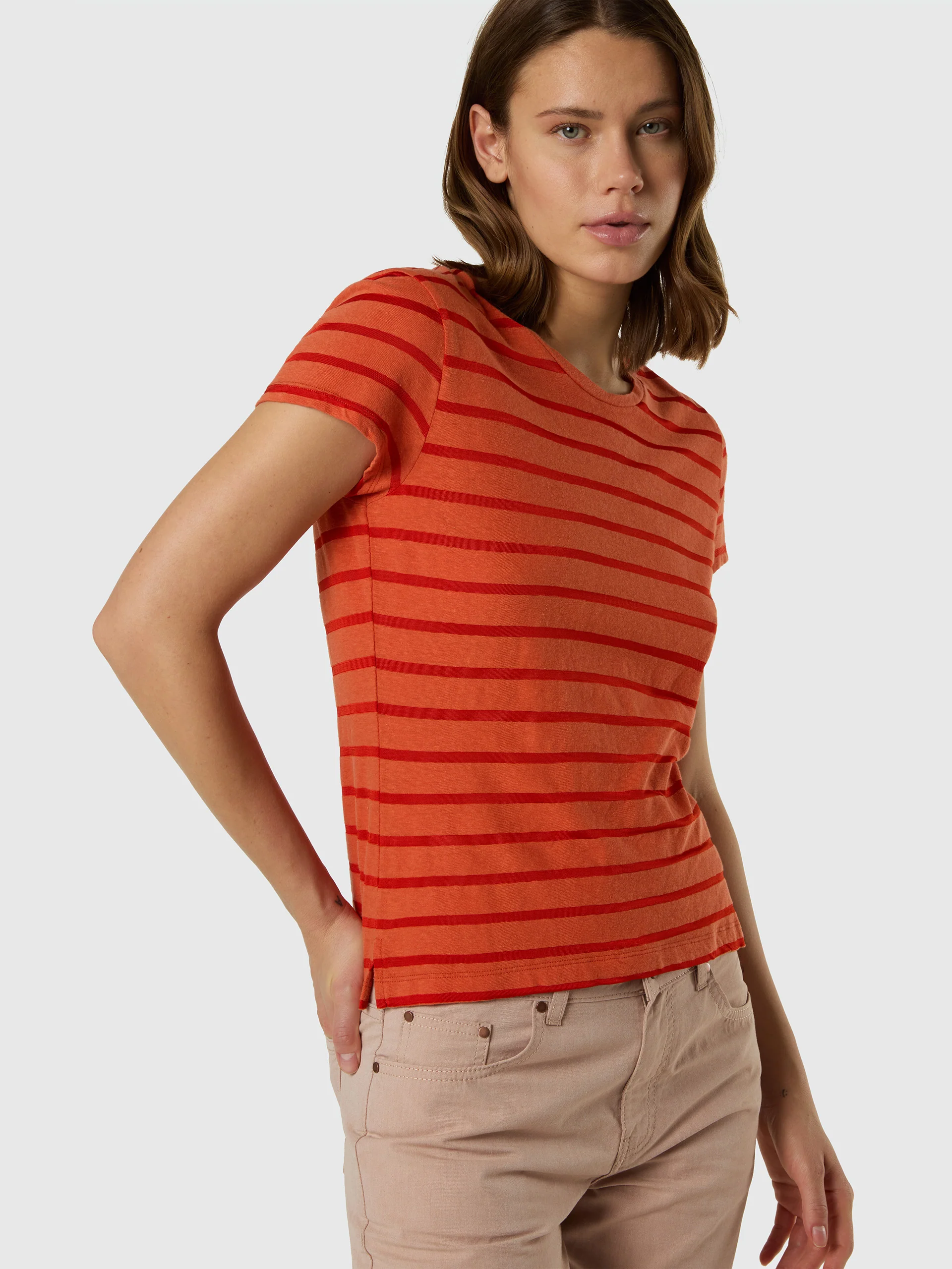 Striped slub T-shirt - Image 8