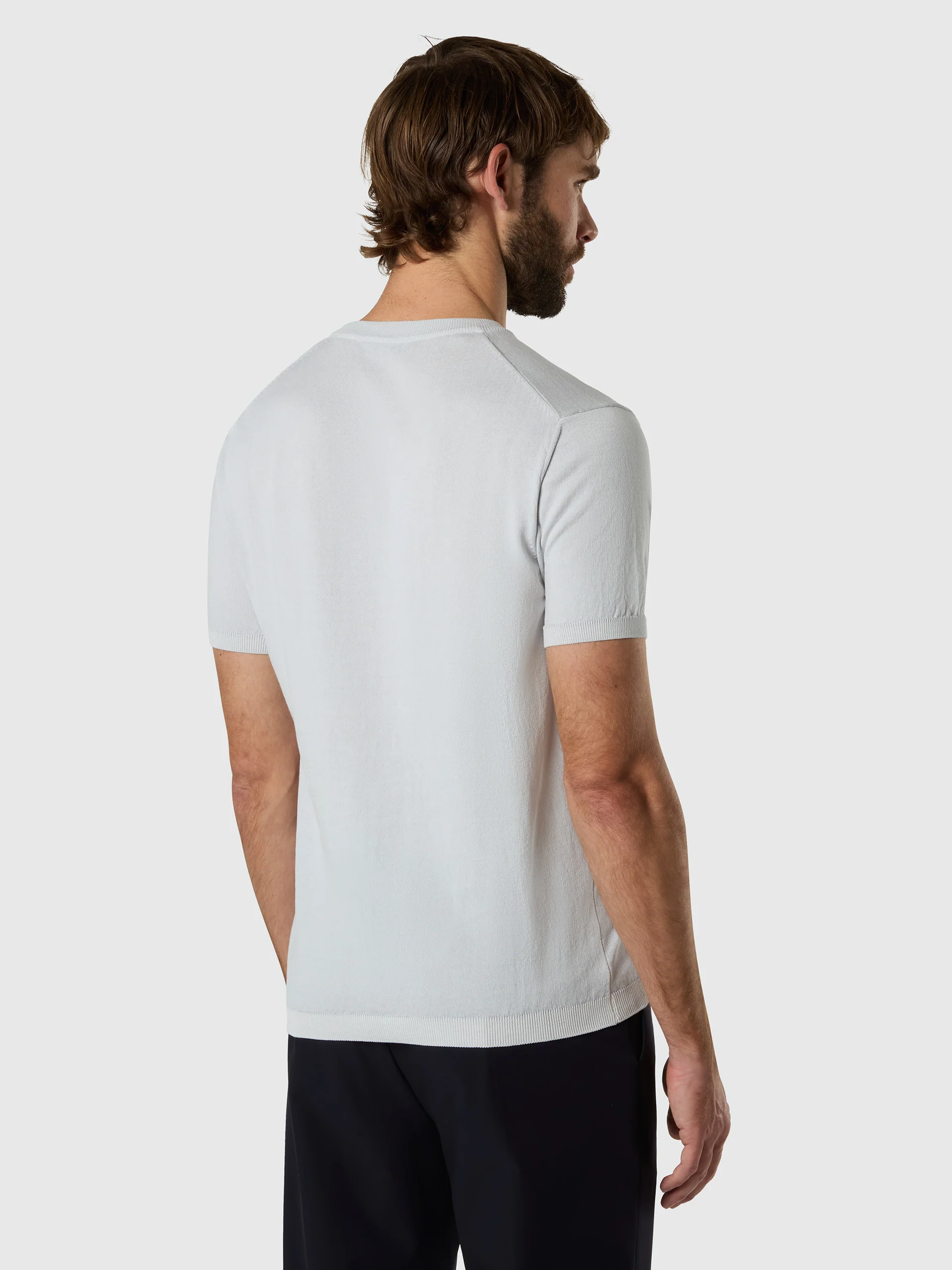 Pima cotton knit T-shirt - Image 16