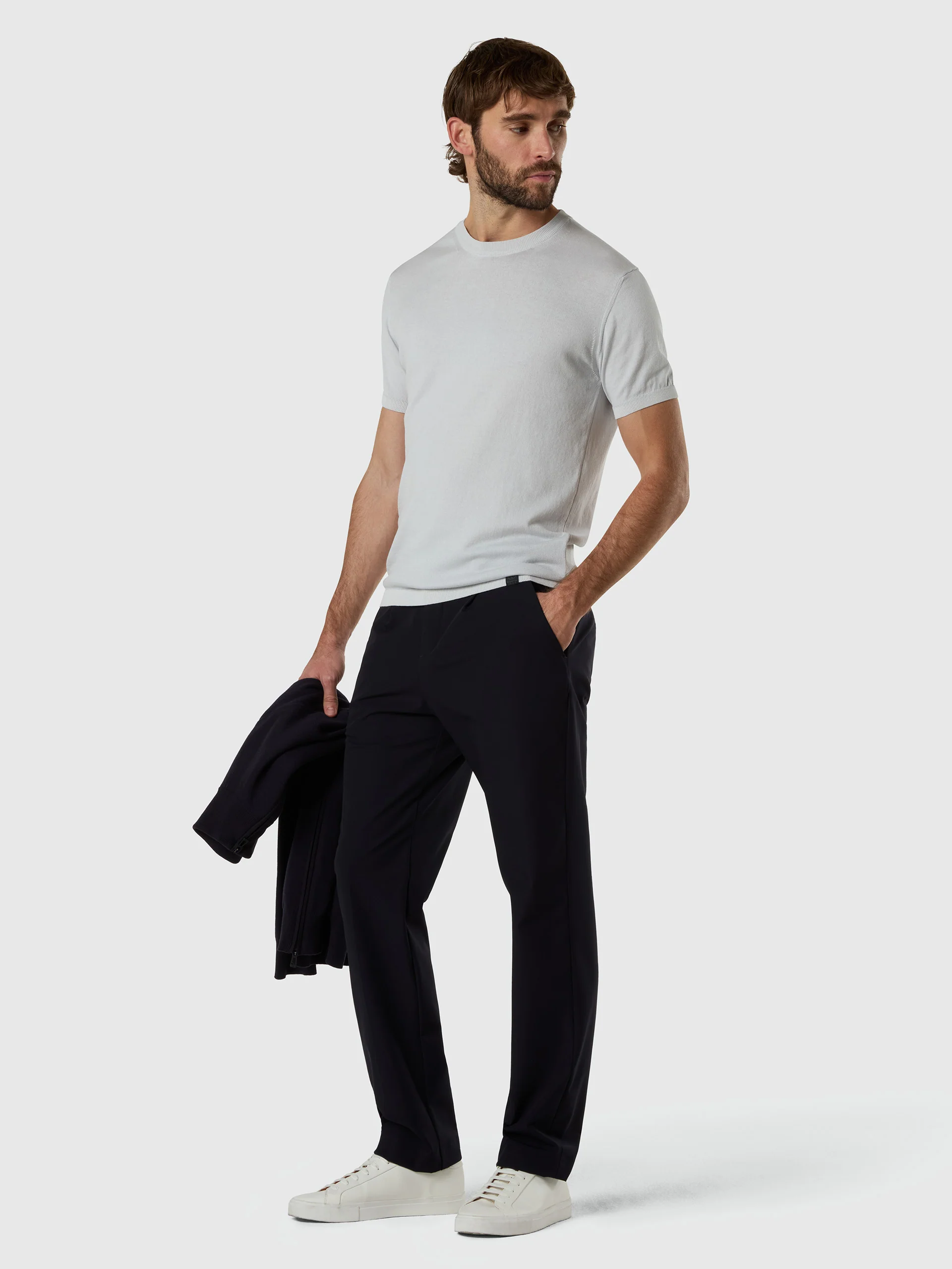 Pima cotton knit T-shirt - Image 17