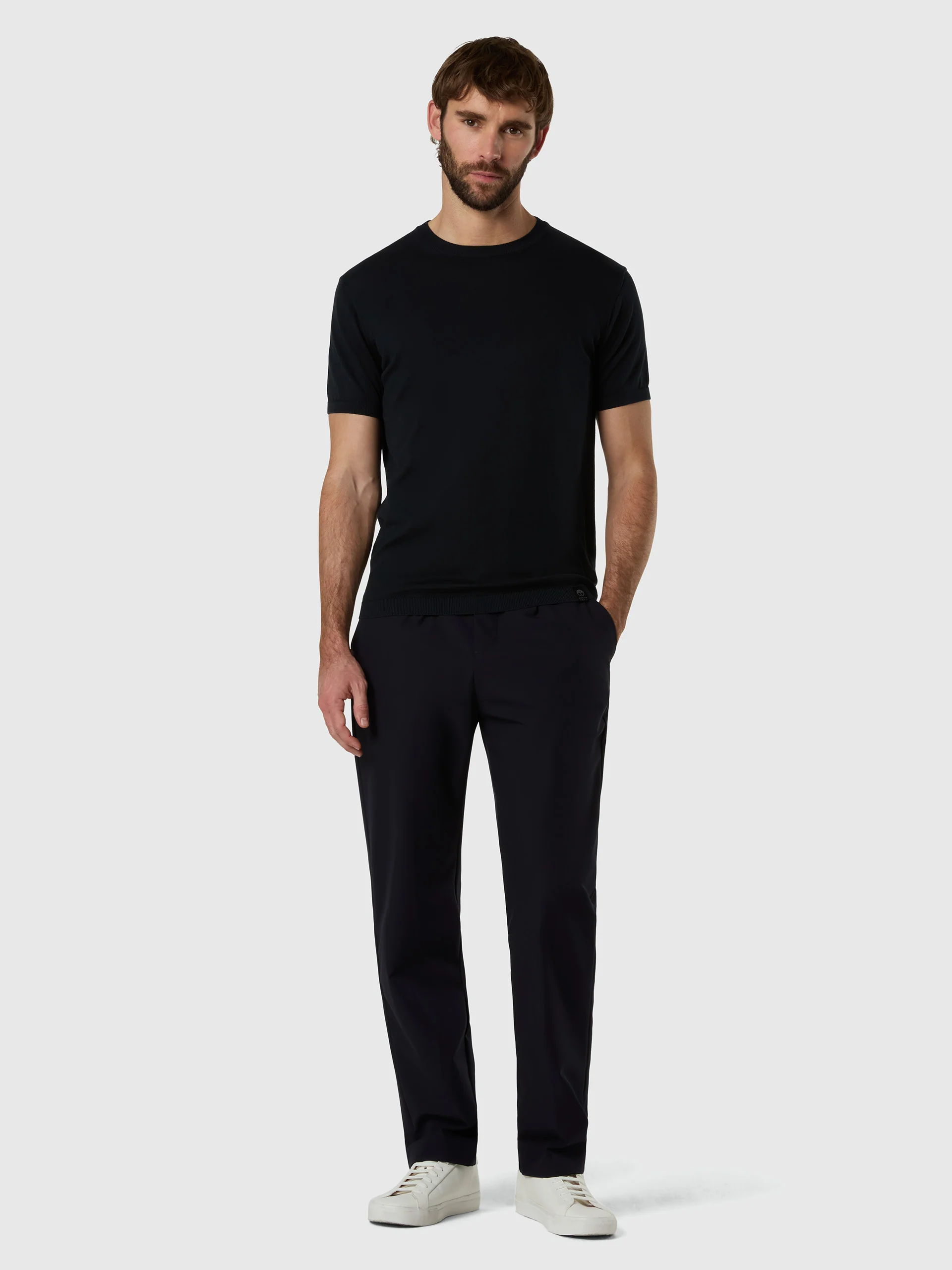 Pima cotton knit T-shirt - Image 23