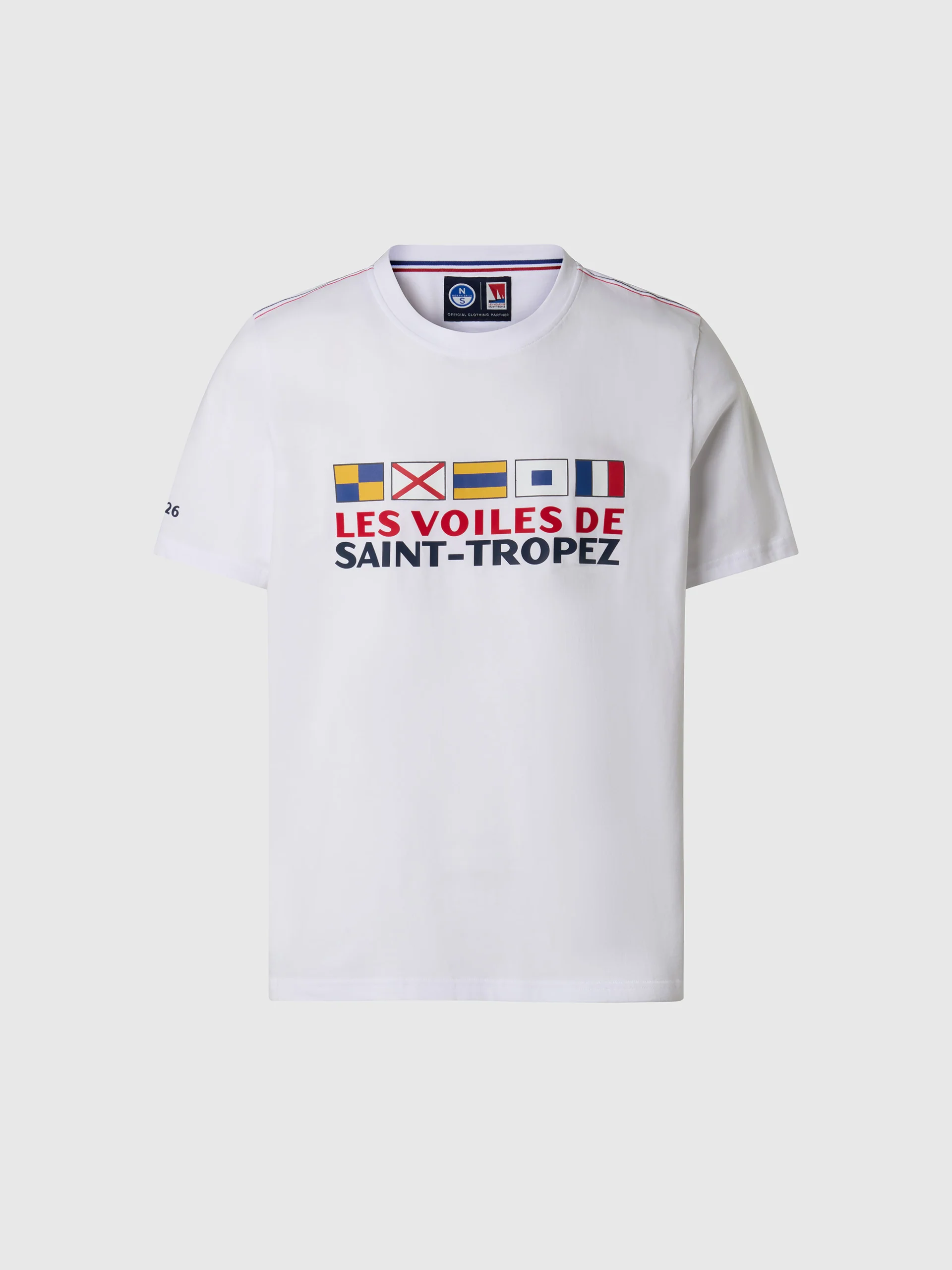 Saint-Tropez nautical flag T-shirt