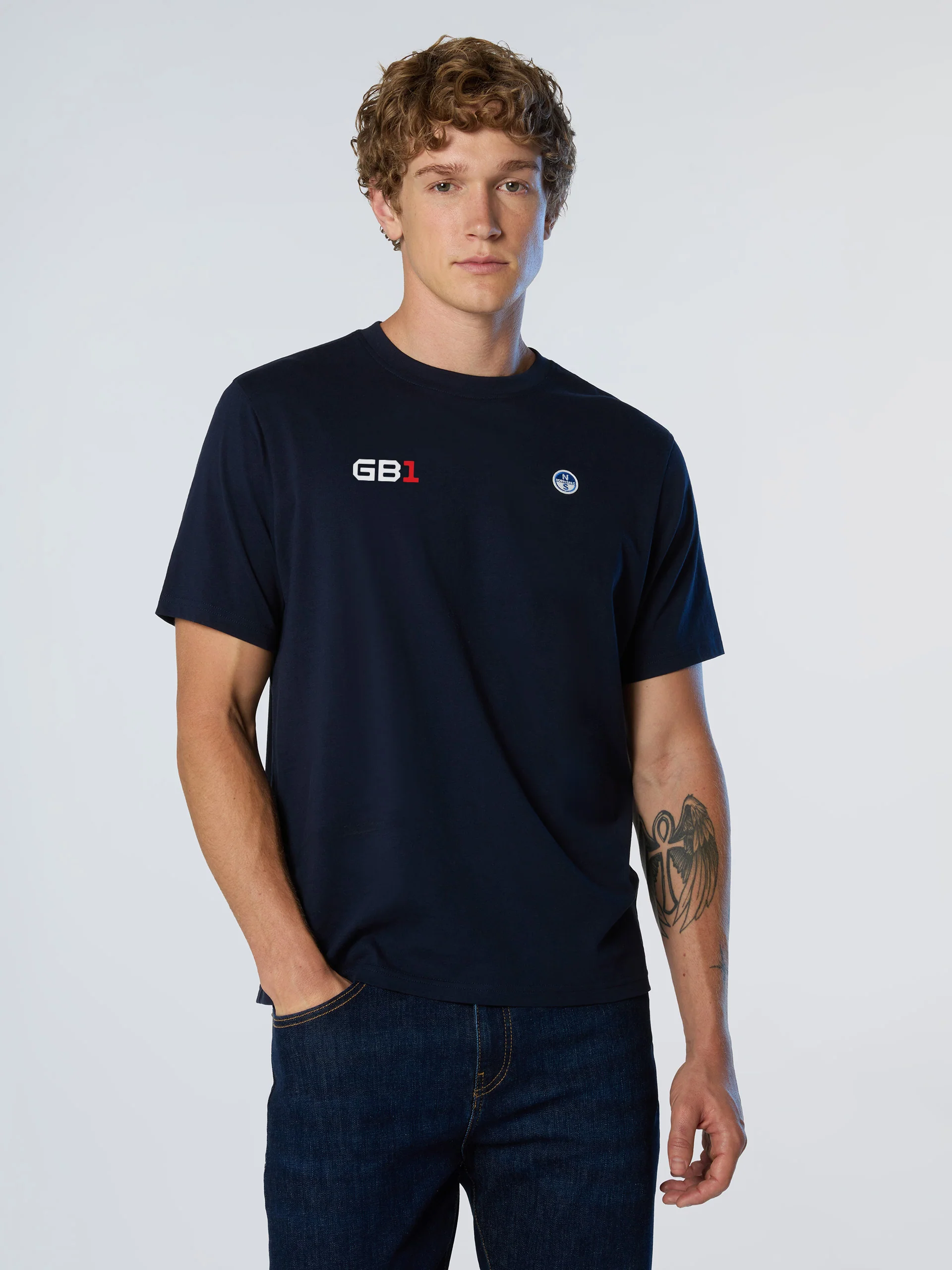 North Sails x GB1 Basic Crew-Neck T-Shirt - Image 5