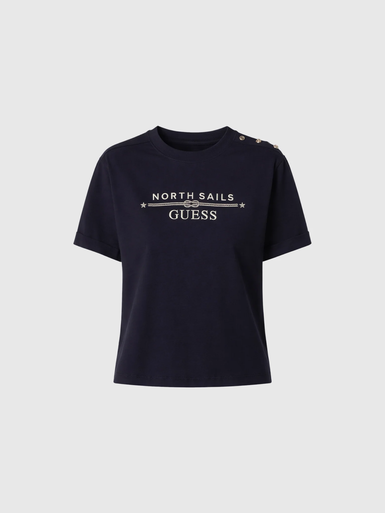 GUESS X NORTH SAILS LOGO T-SHIRT - Image 12