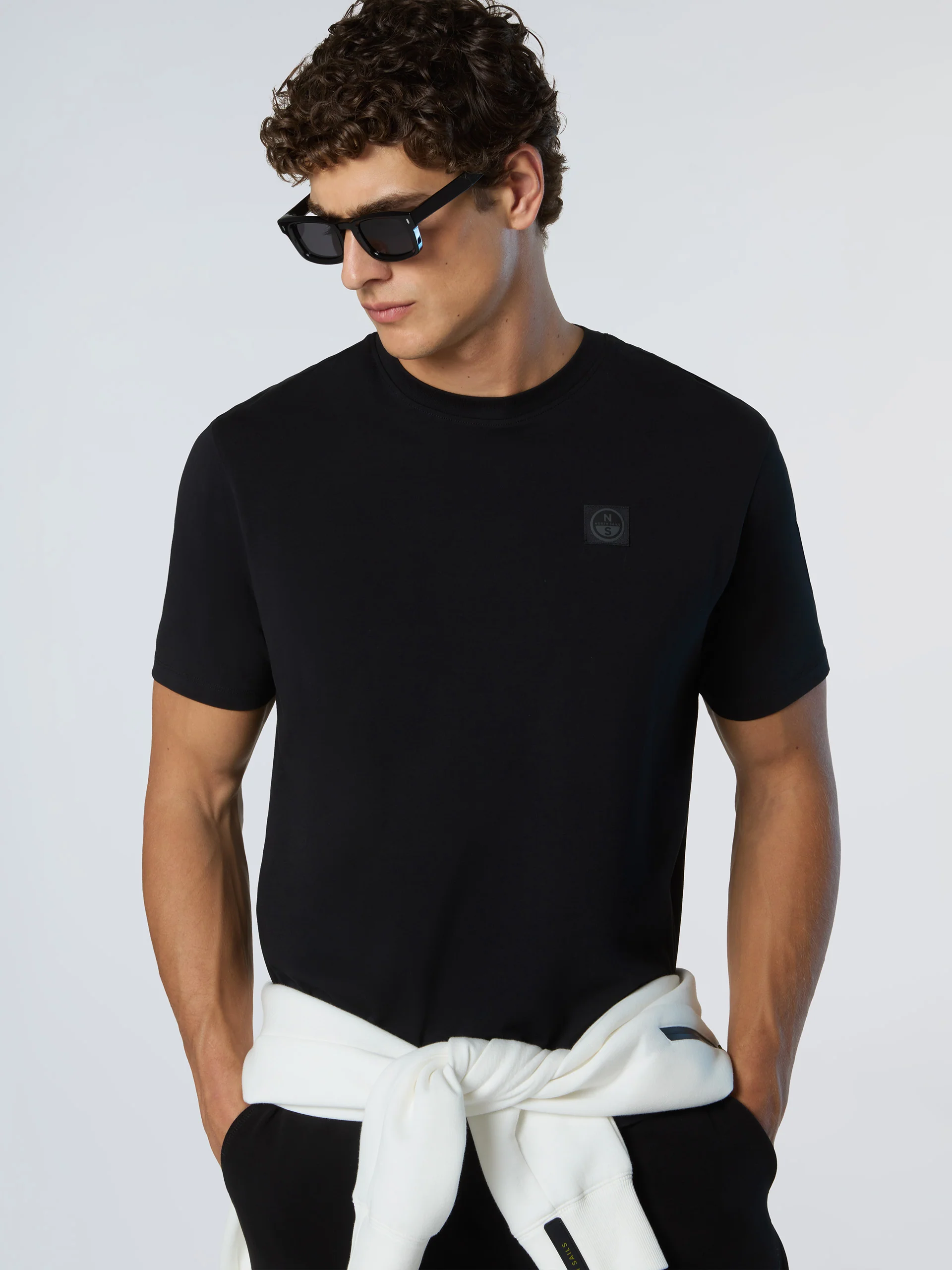 Stretch jersey T-shirt - Image 32