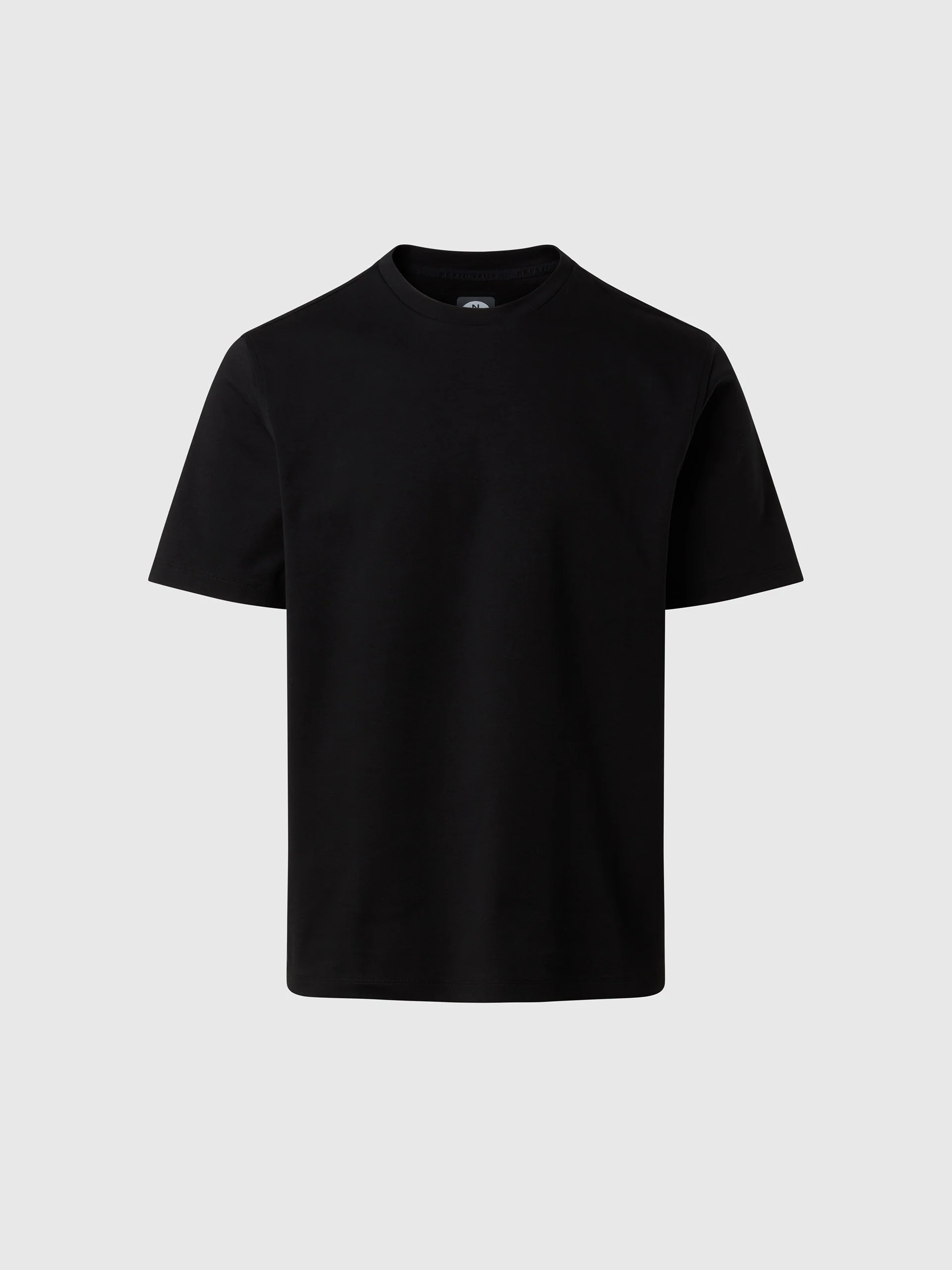 Interlock T-shirt with label - Image 4
