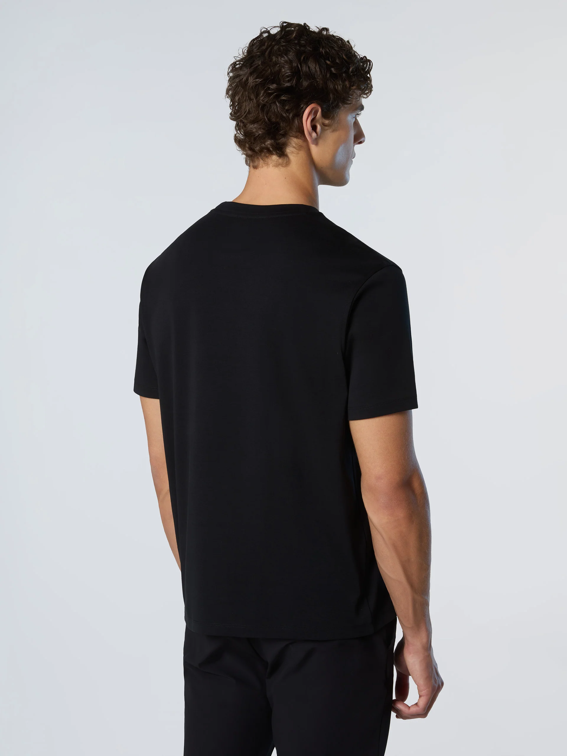 Interlock T-shirt with label - Image 5