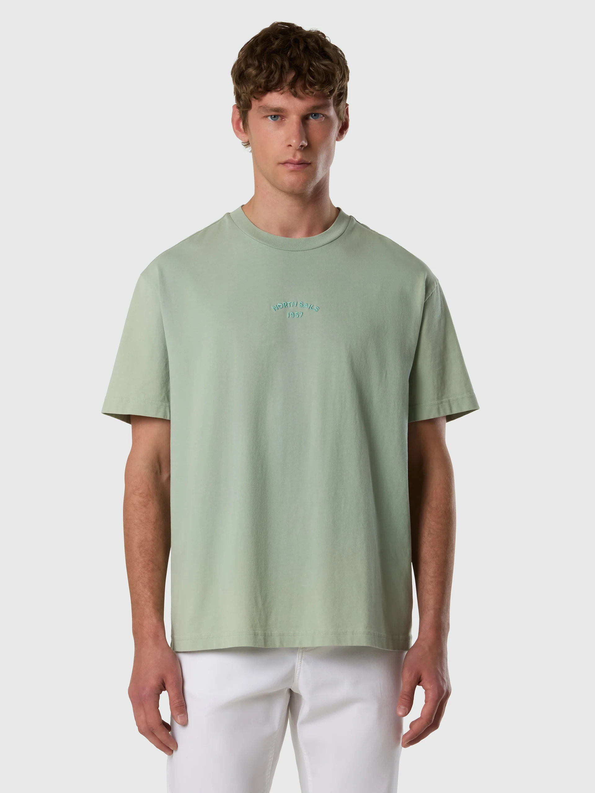 T-shirt with North Sails embroidery