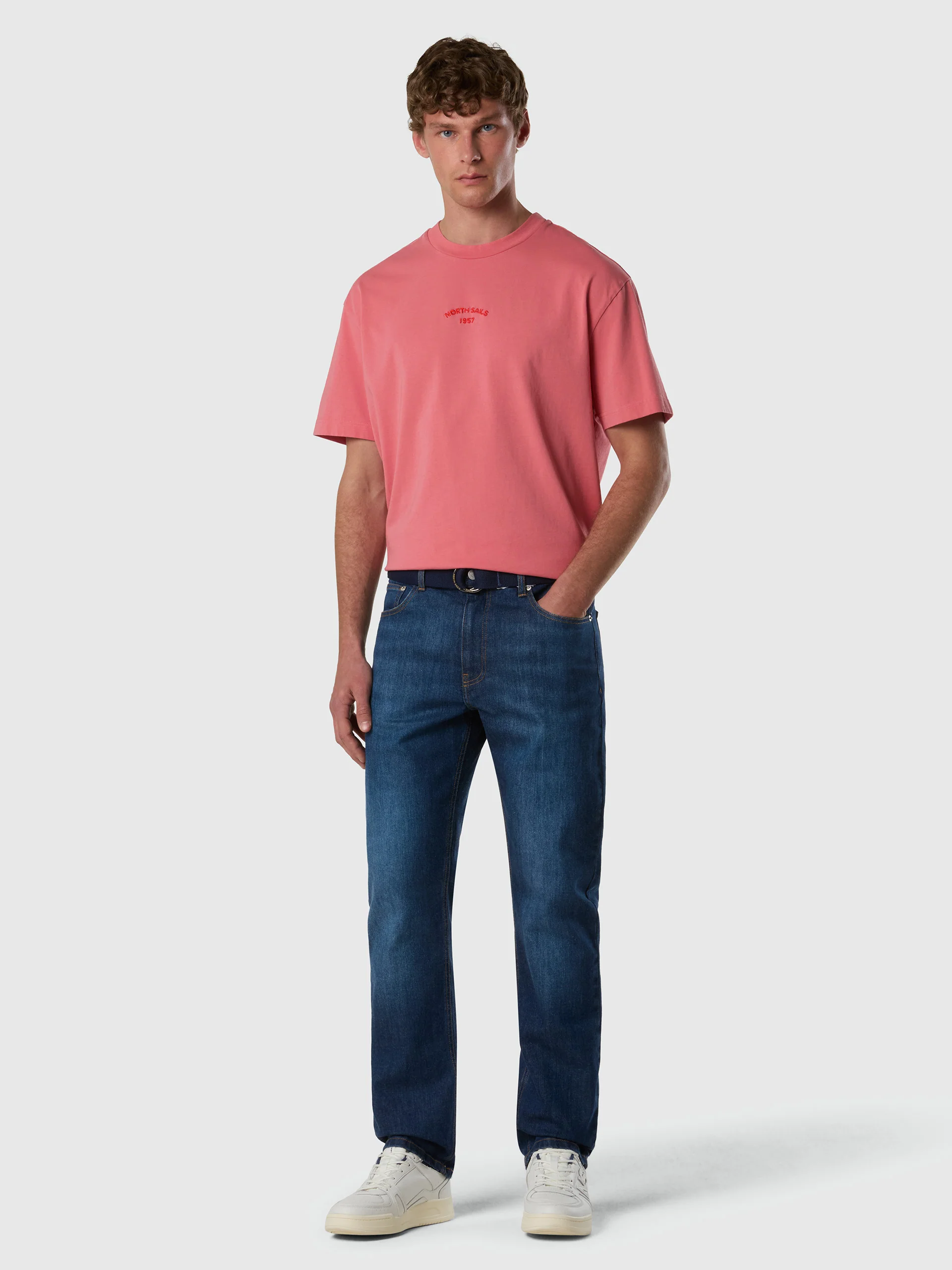 T-shirt with North Sails embroidery - Image 11