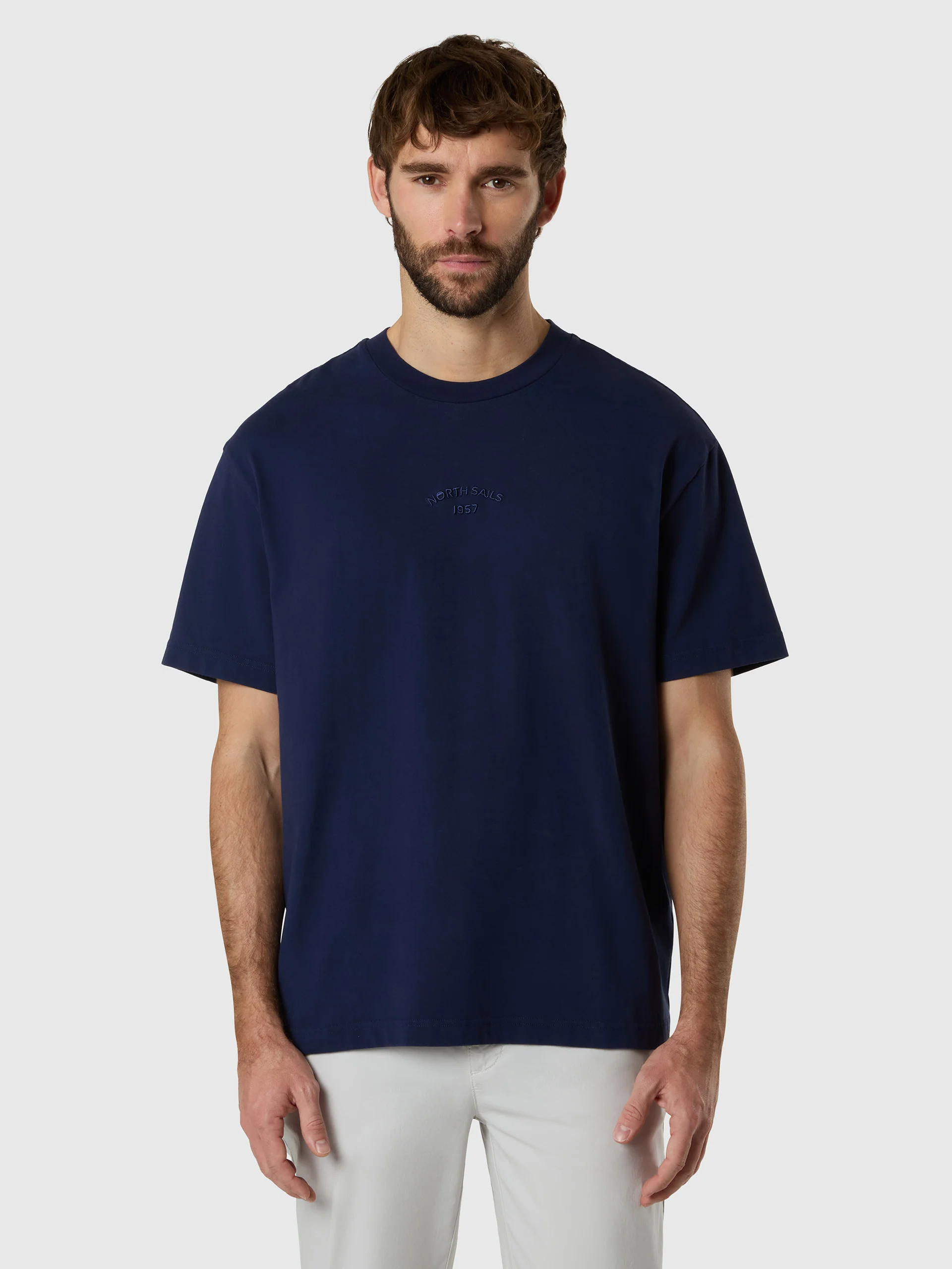 T-shirt with North Sails embroidery - Image 13