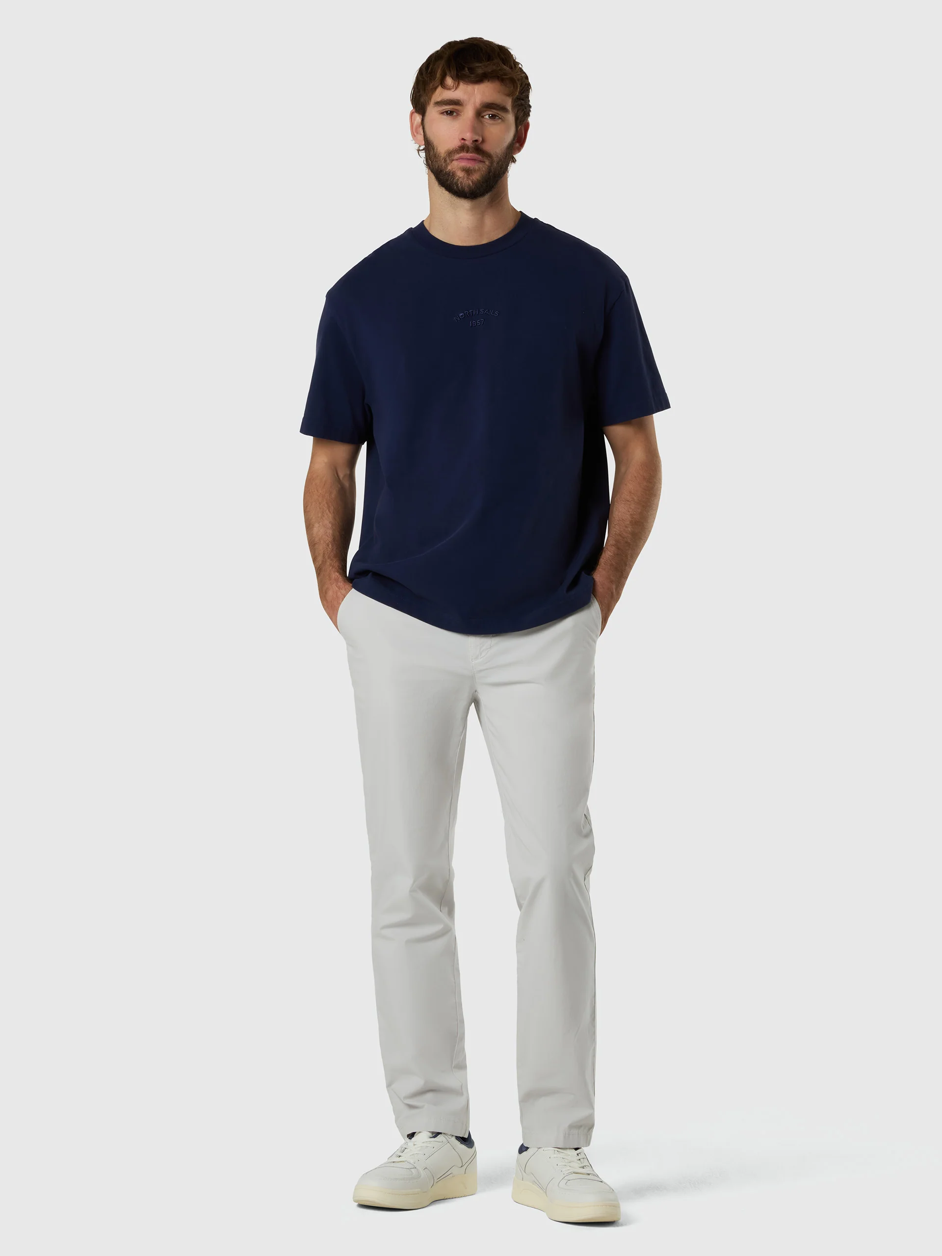 T-shirt with North Sails embroidery - Image 17