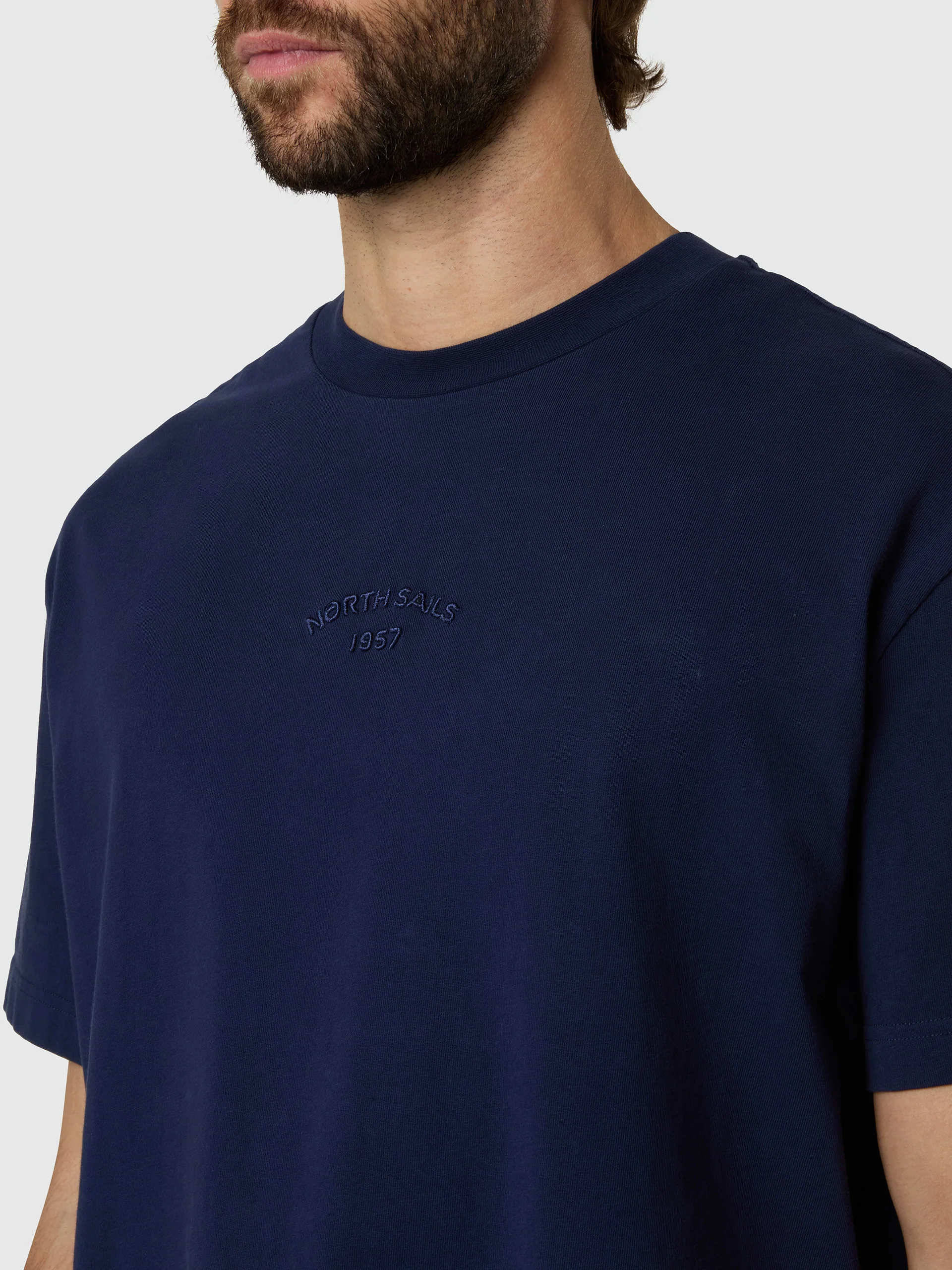 T-shirt with North Sails embroidery - Image 18