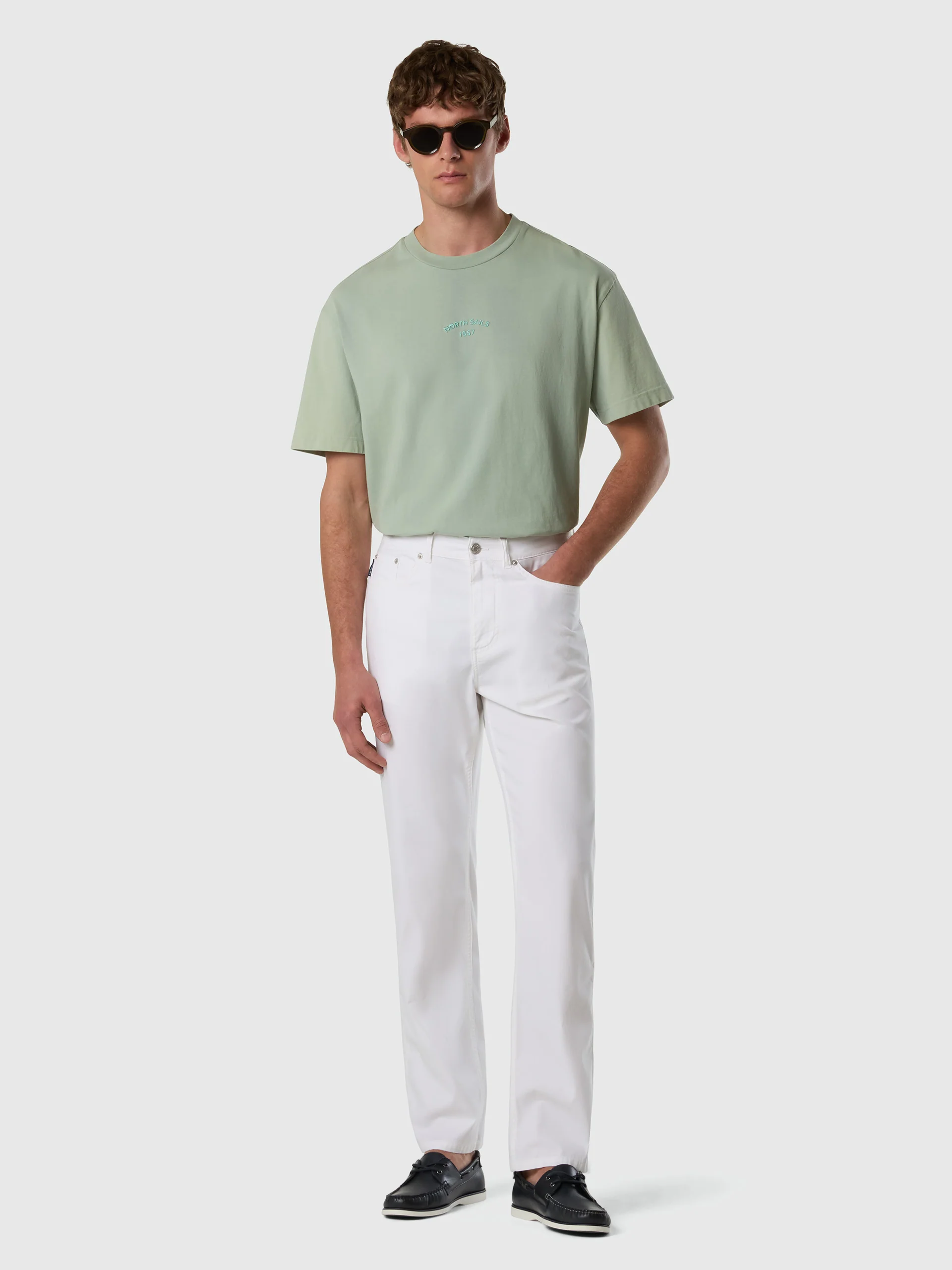 T-shirt with North Sails embroidery - Image 5