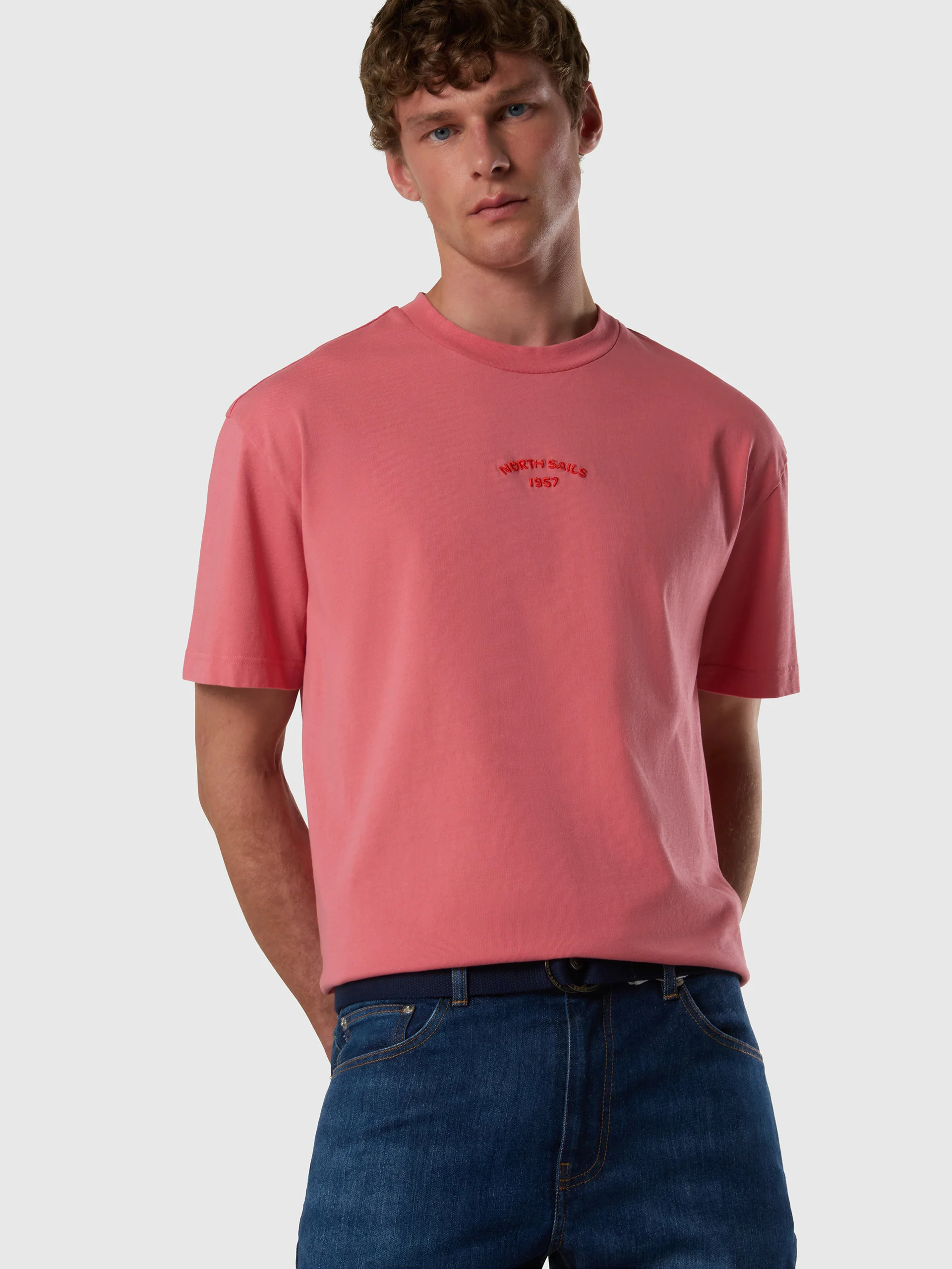 T-shirt with North Sails embroidery - Image 8