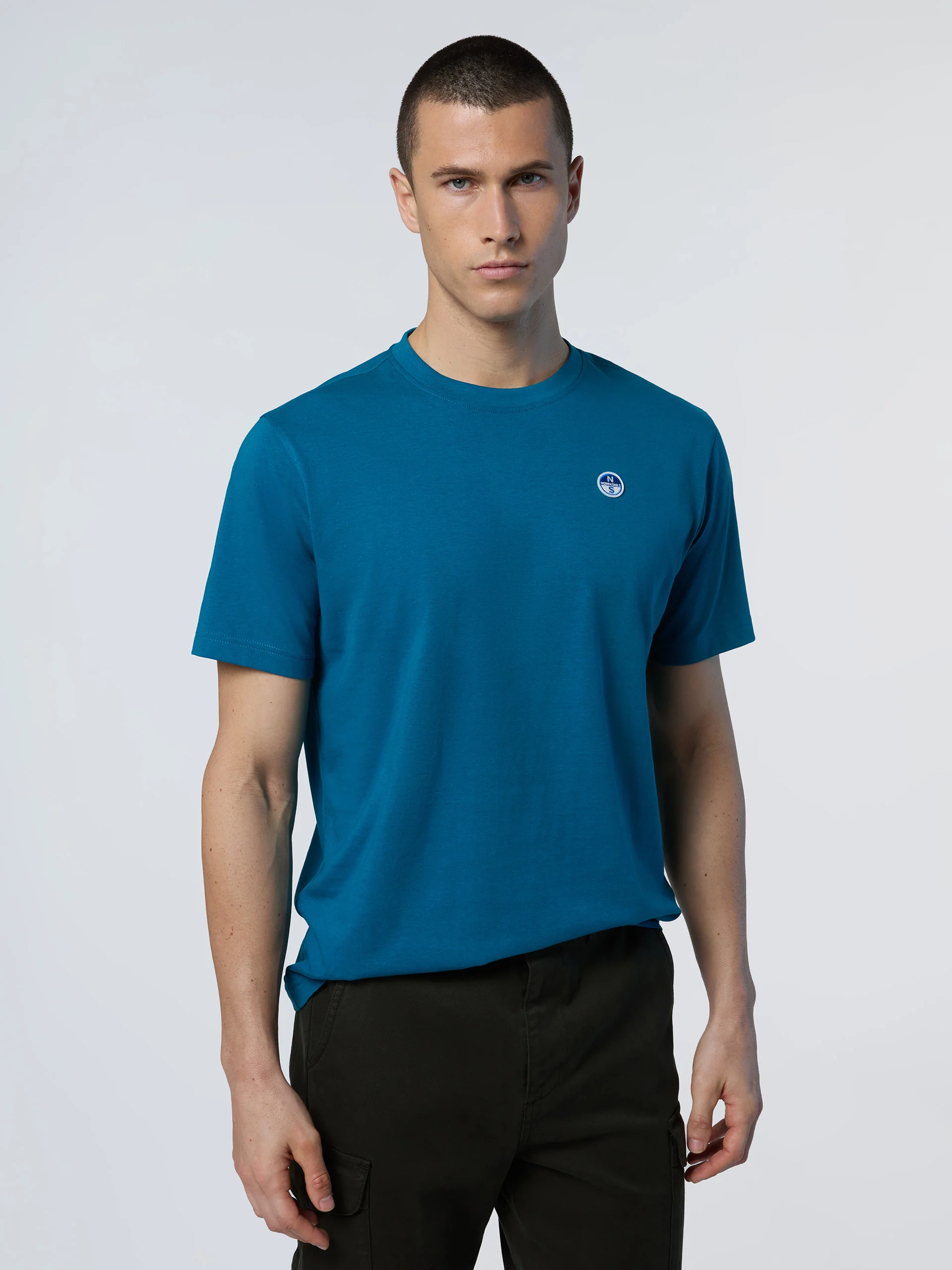 T-shirt with logo patch - Image 3