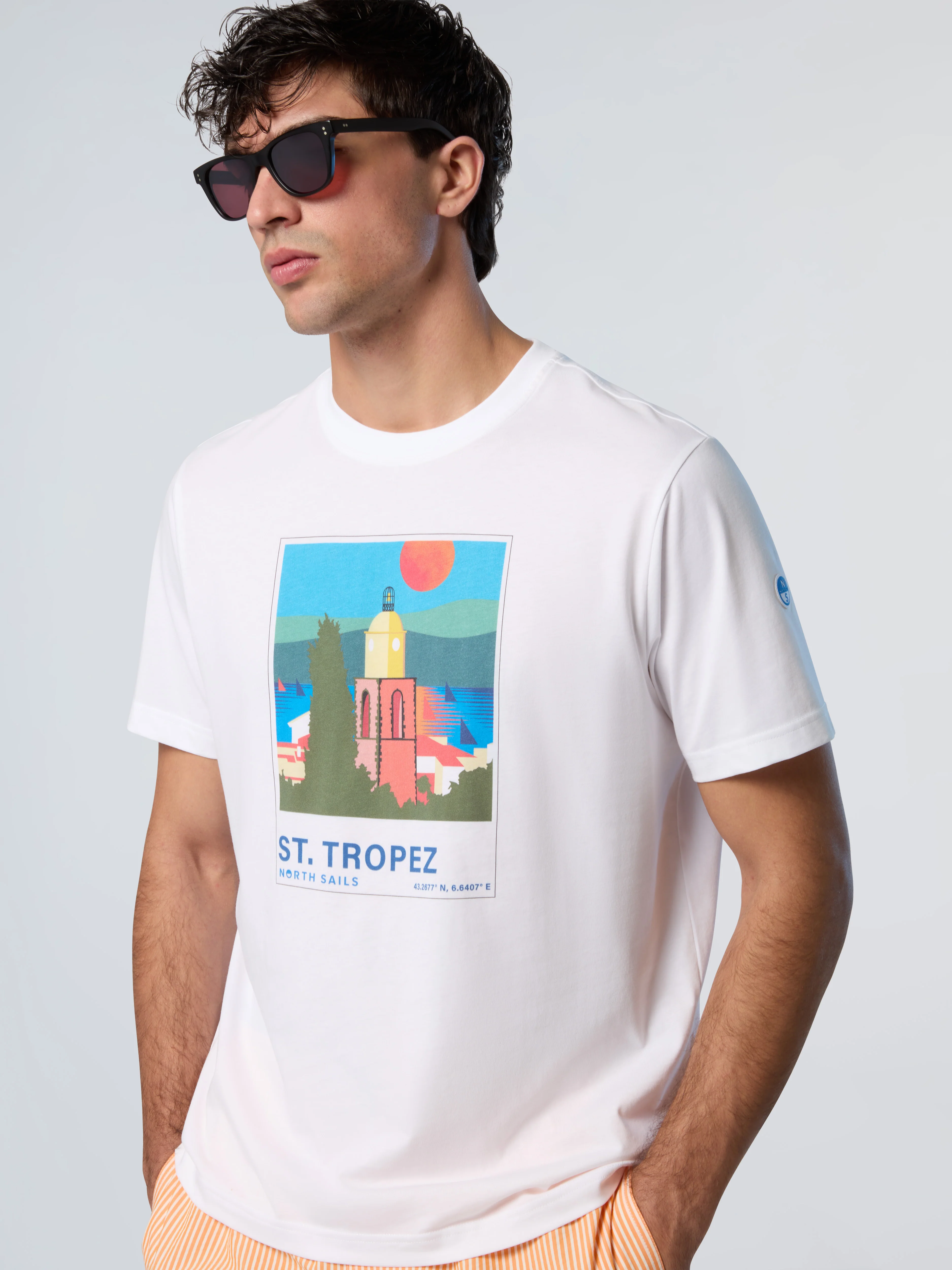 T-shirt with summer print - Image 8