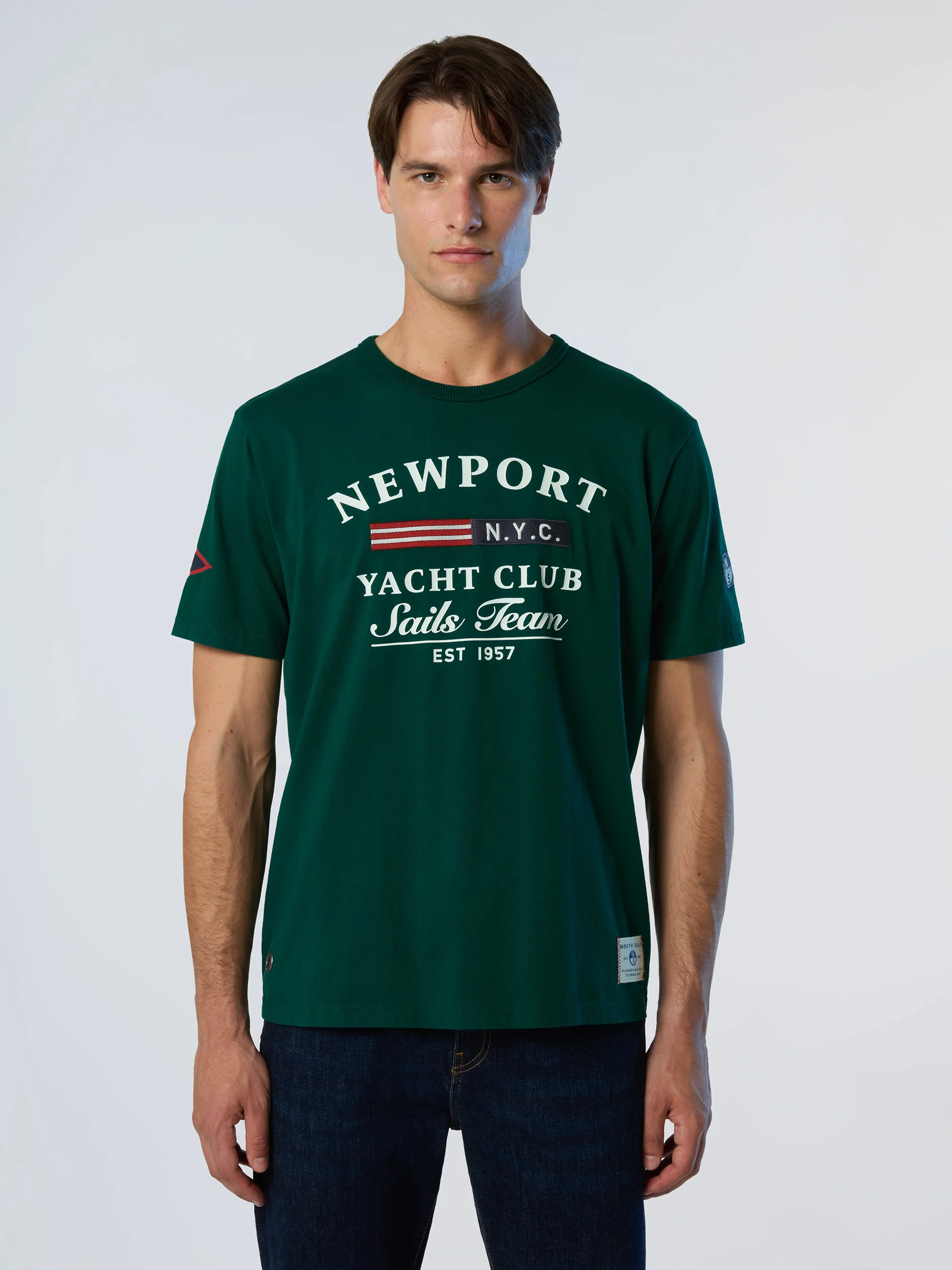 T-shirt with sailing print