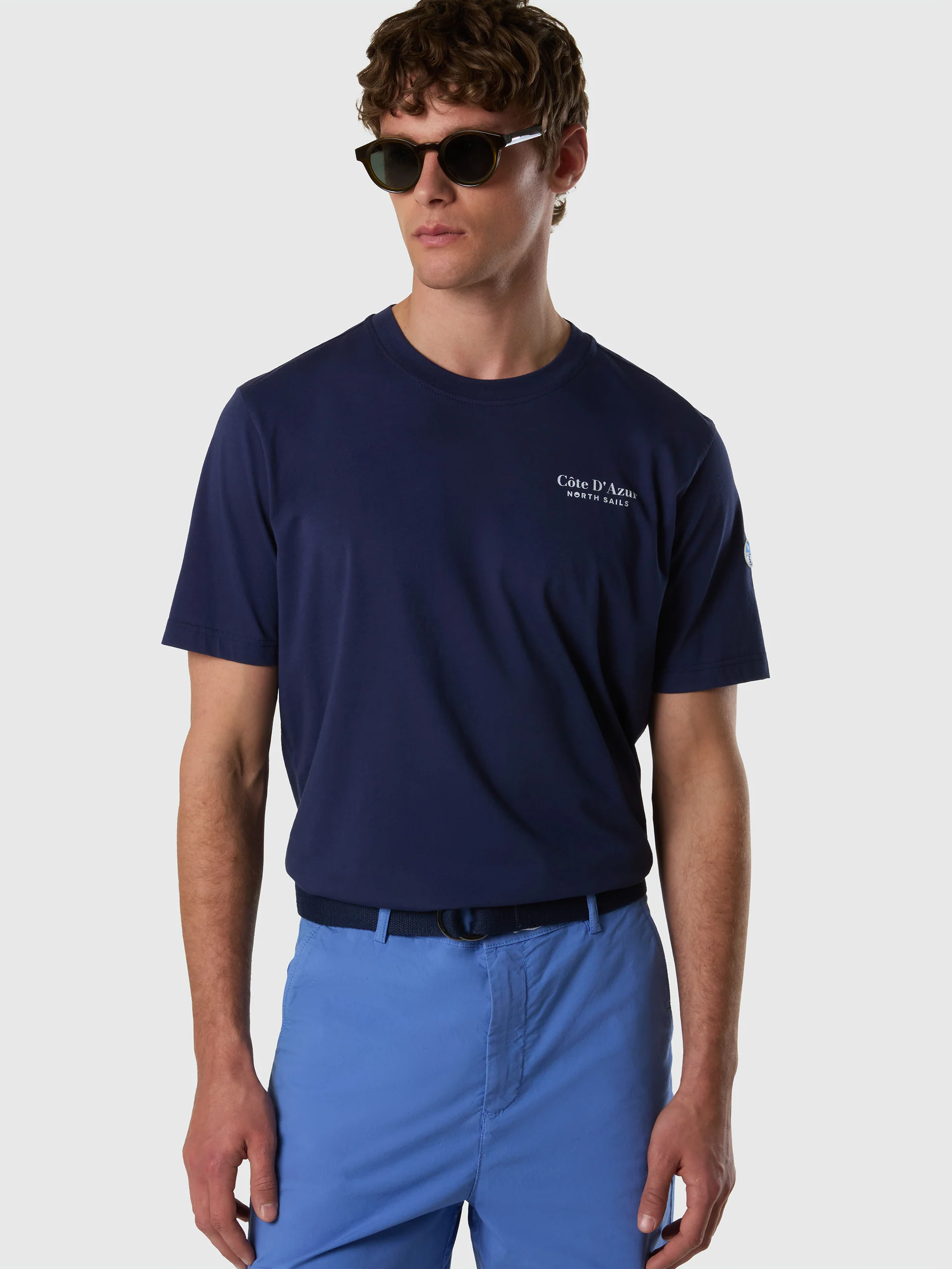 T-shirt with French Riviera print - Image 2