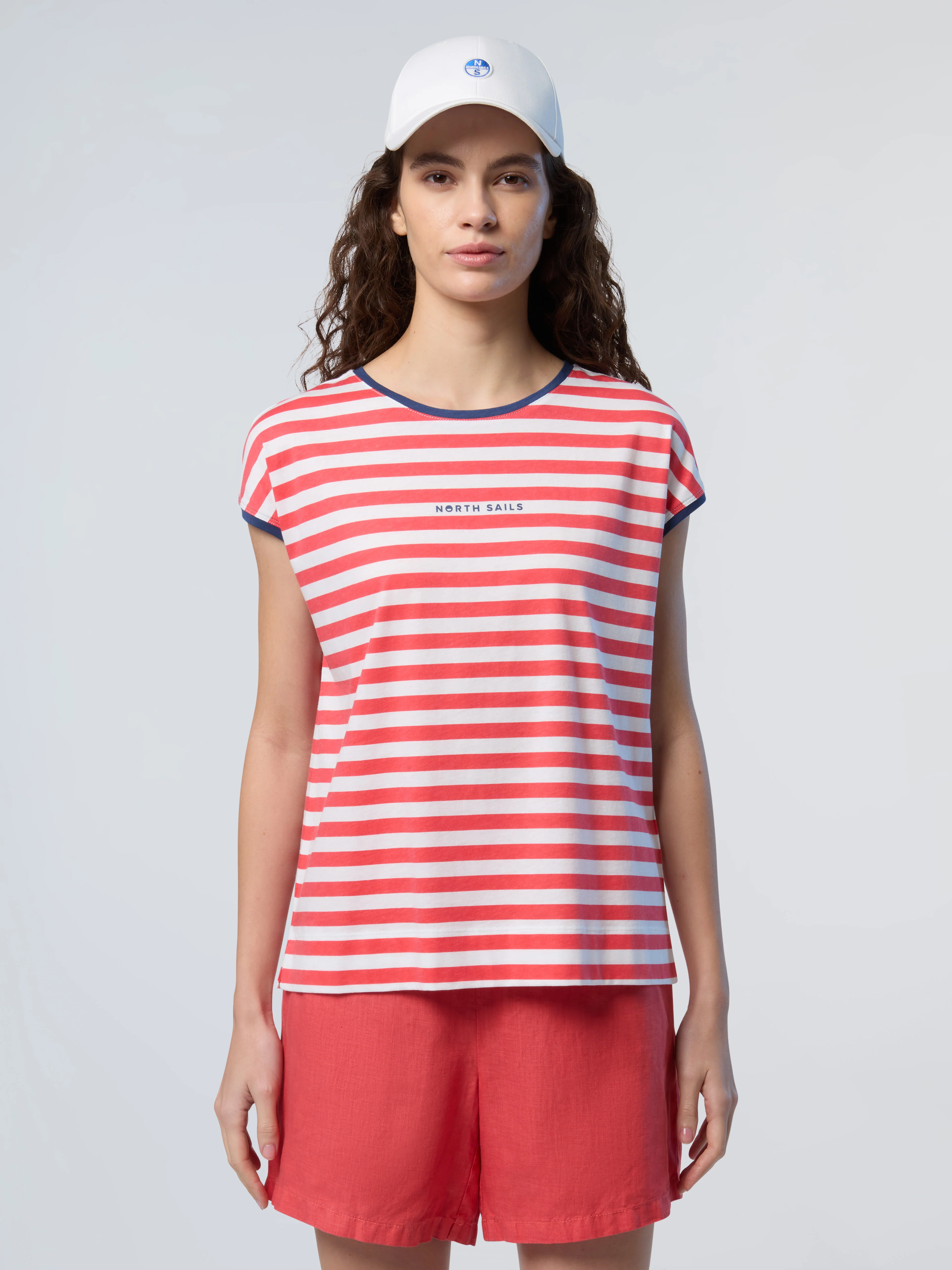 T-shirt with cap sleeves - Image 13