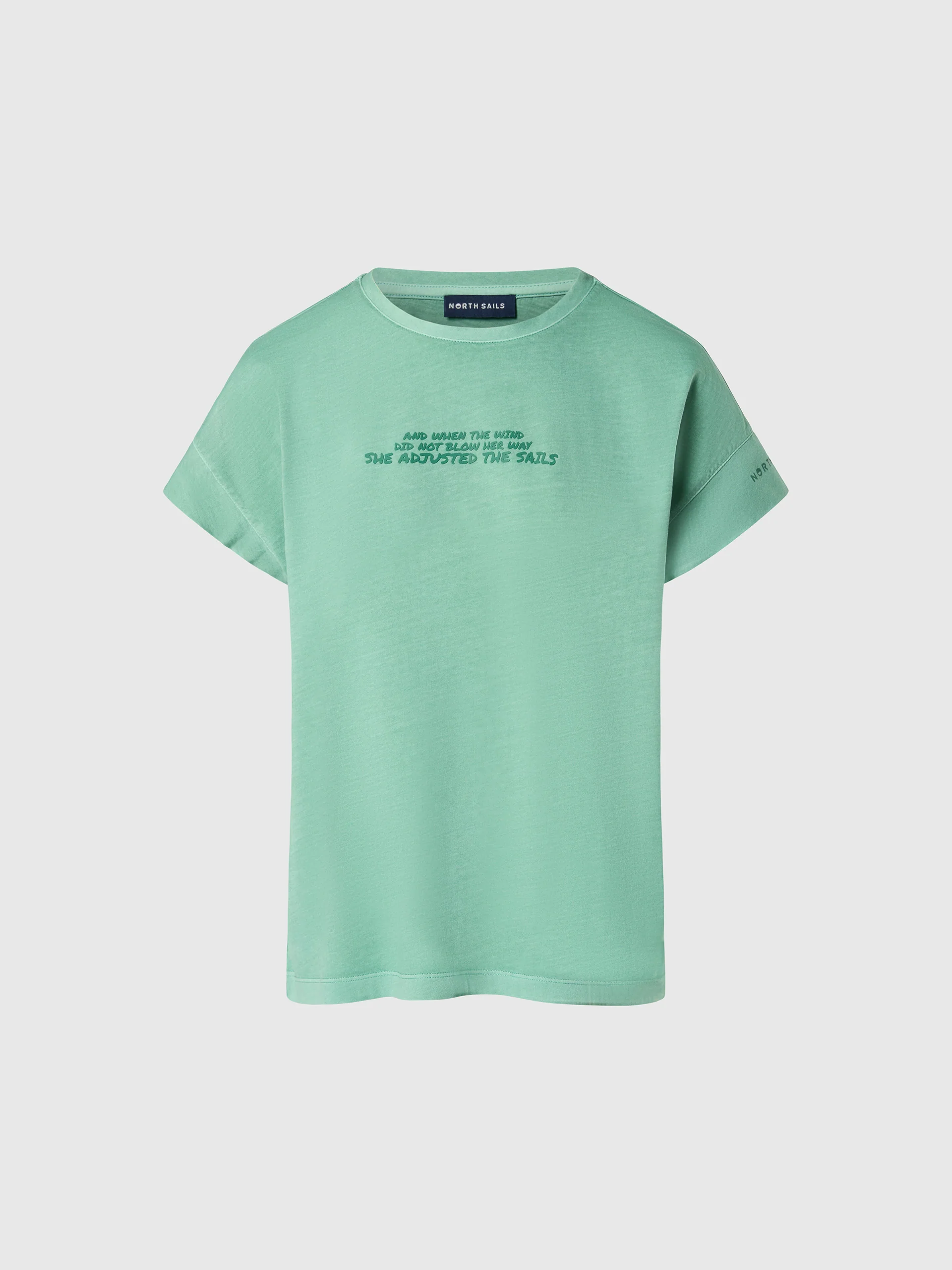 T-shirt with slogan print - Image 10