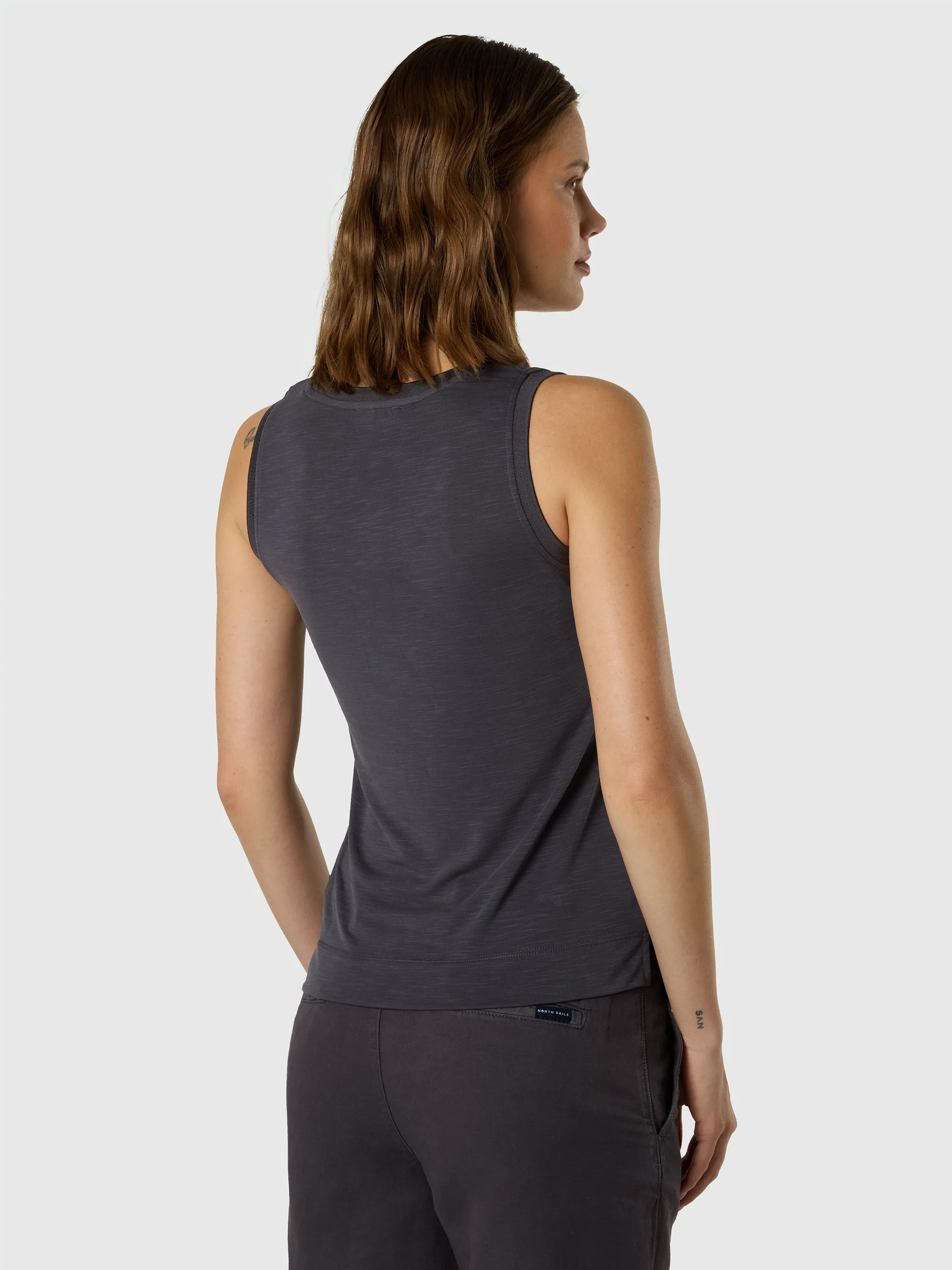 Slub jersey tank top - Image 16