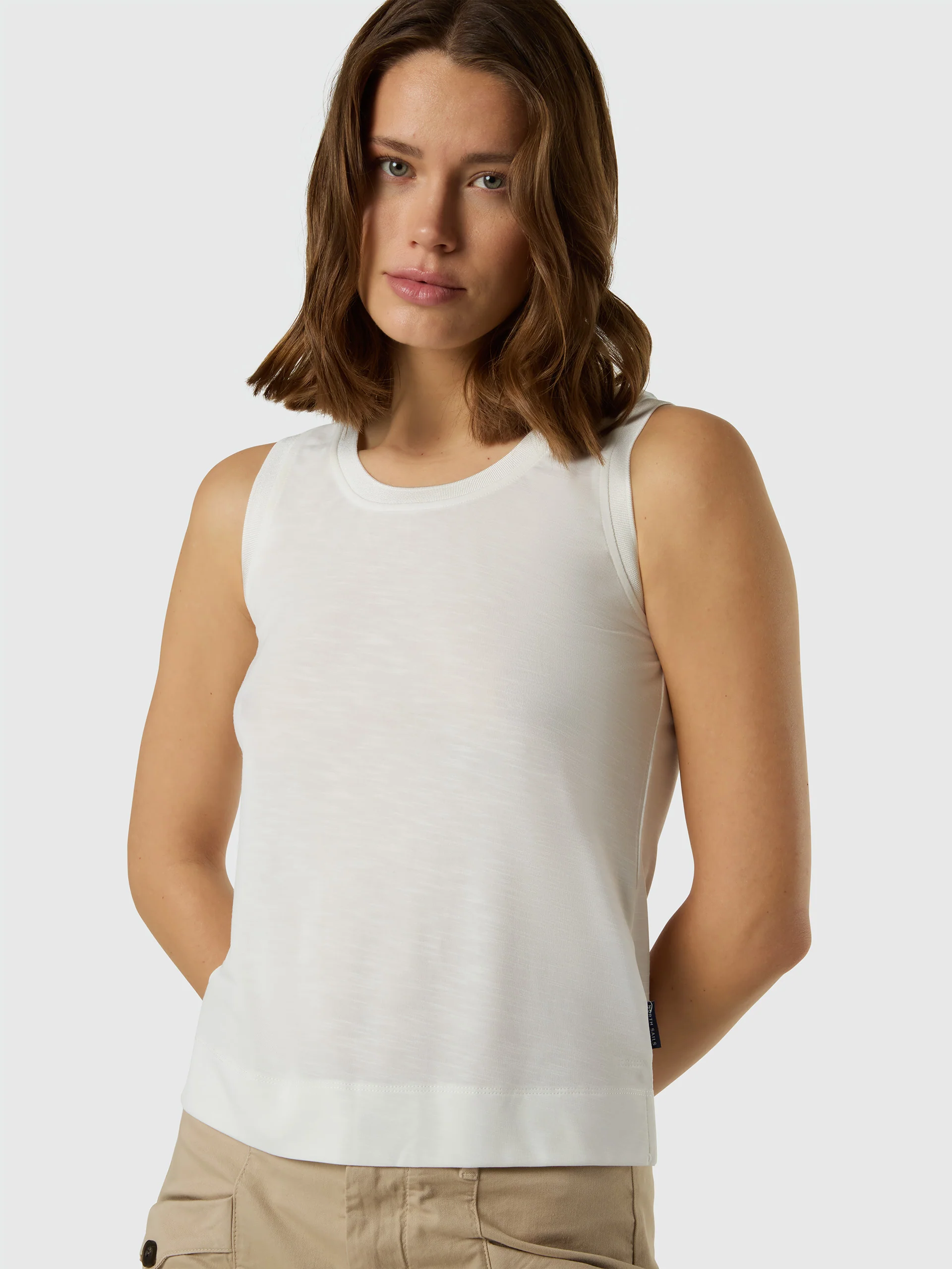 Slub jersey tank top - Image 2