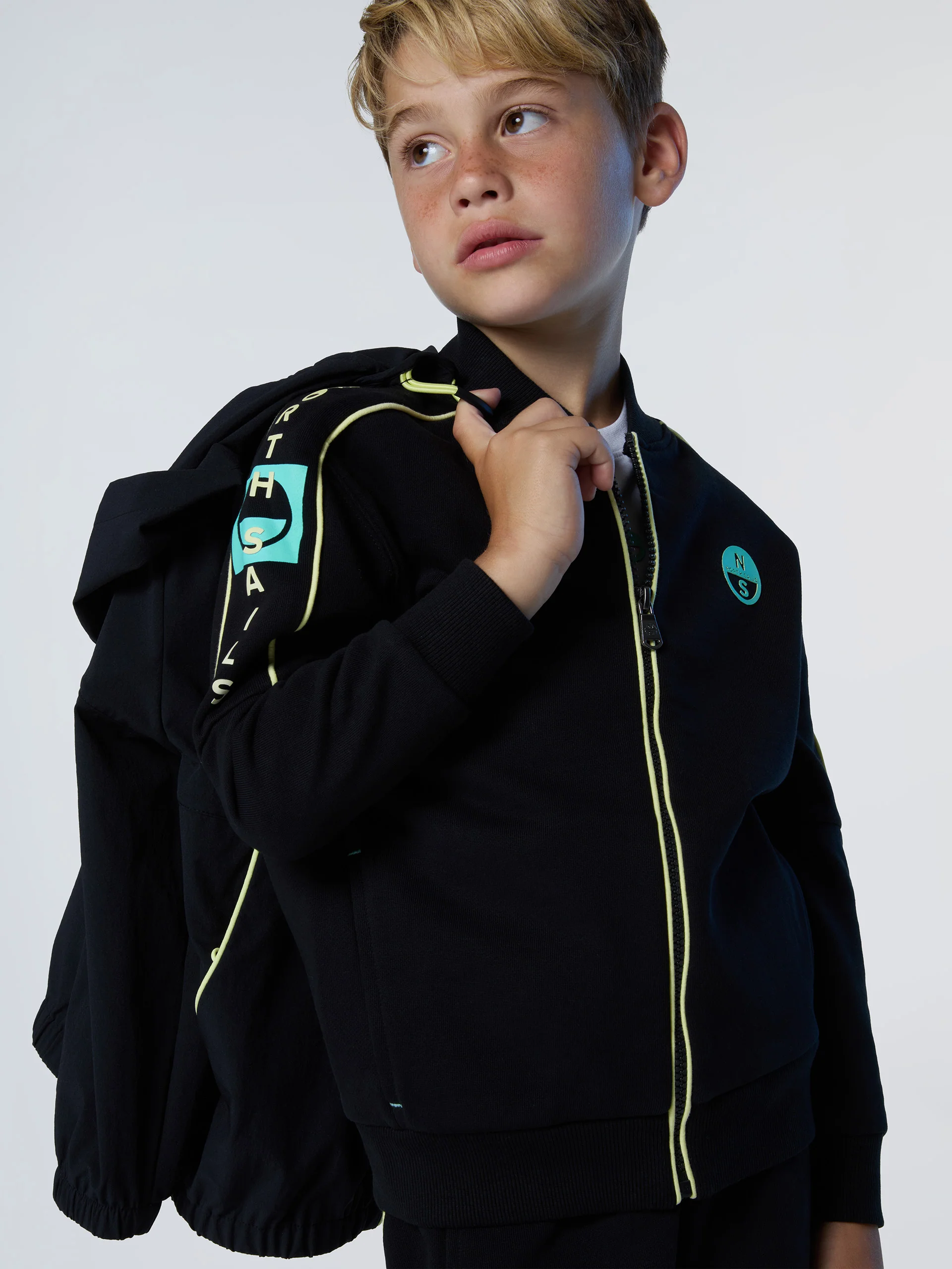 Tracksuit with contrast piping - Image 5